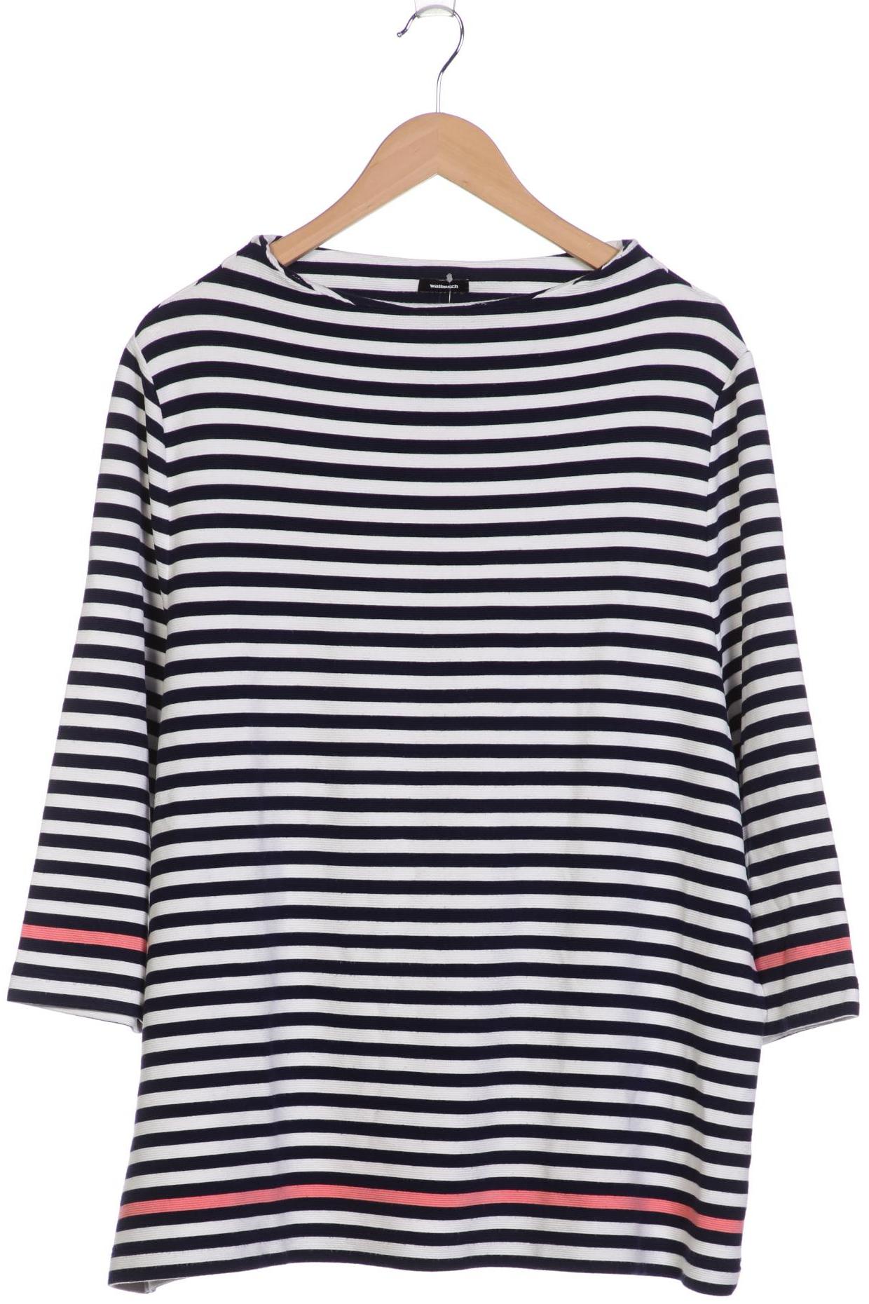 

Walbusch Damen Langarmshirt, marineblau, Gr. 52