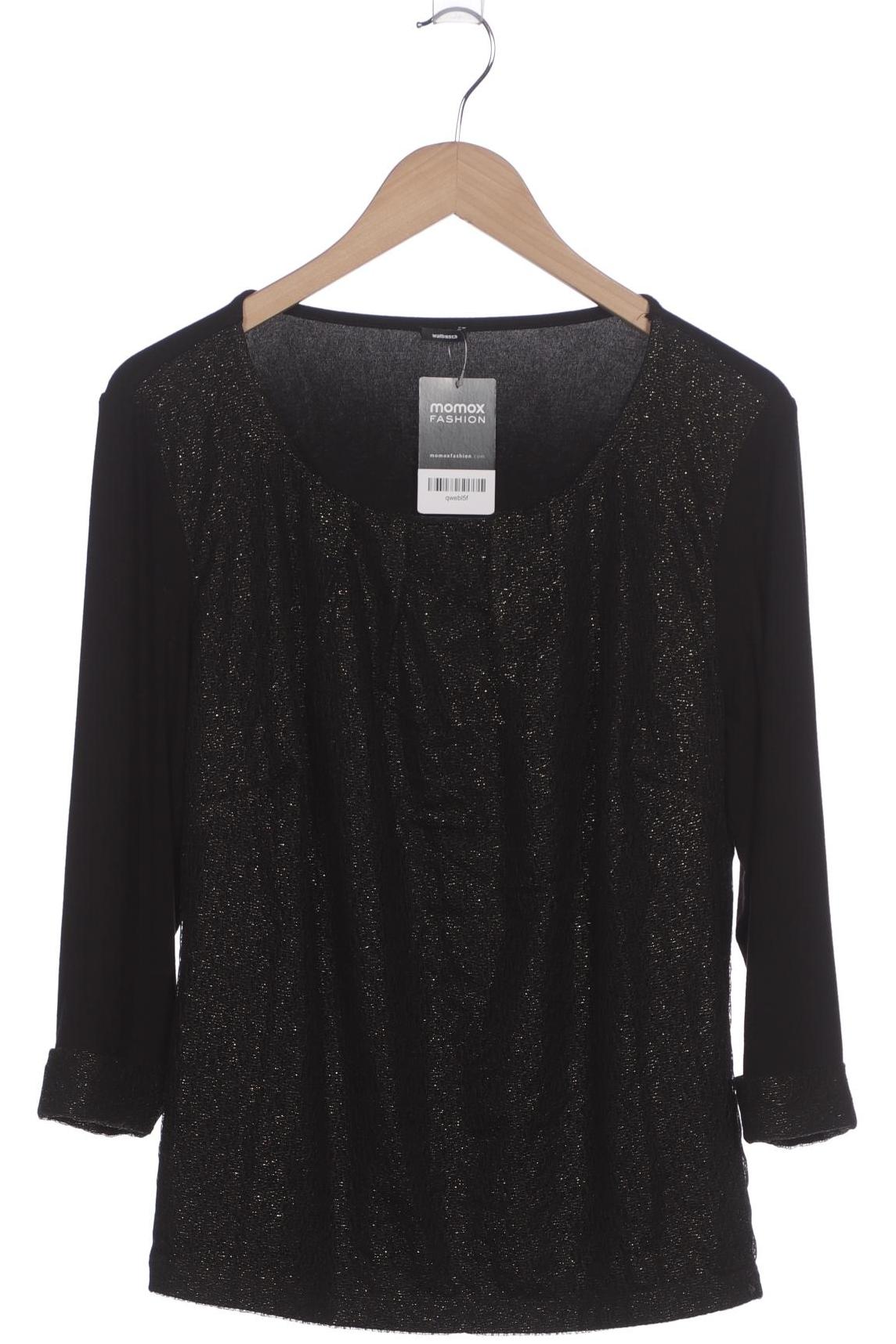 

Walbusch Damen Langarmshirt, schwarz, Gr. 42