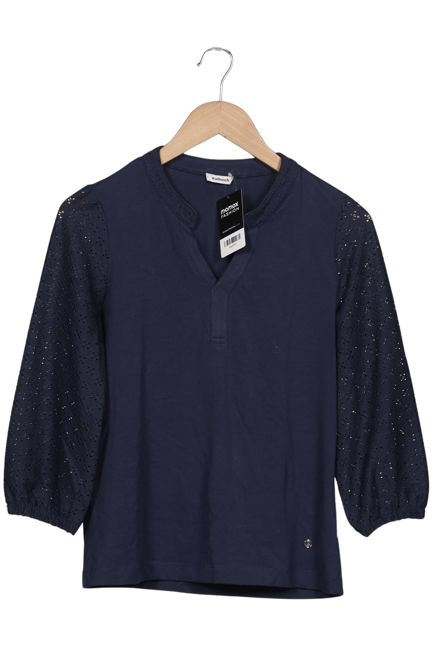 

Walbusch Damen Langarmshirt, marineblau, Gr. 36