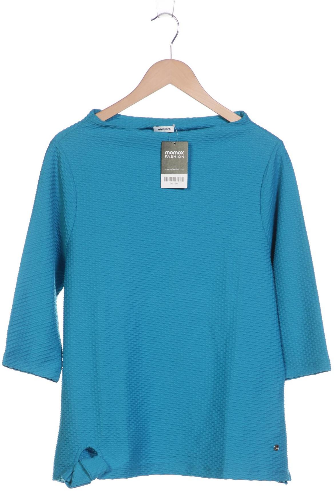 

Walbusch Damen Langarmshirt, blau, Gr. 42