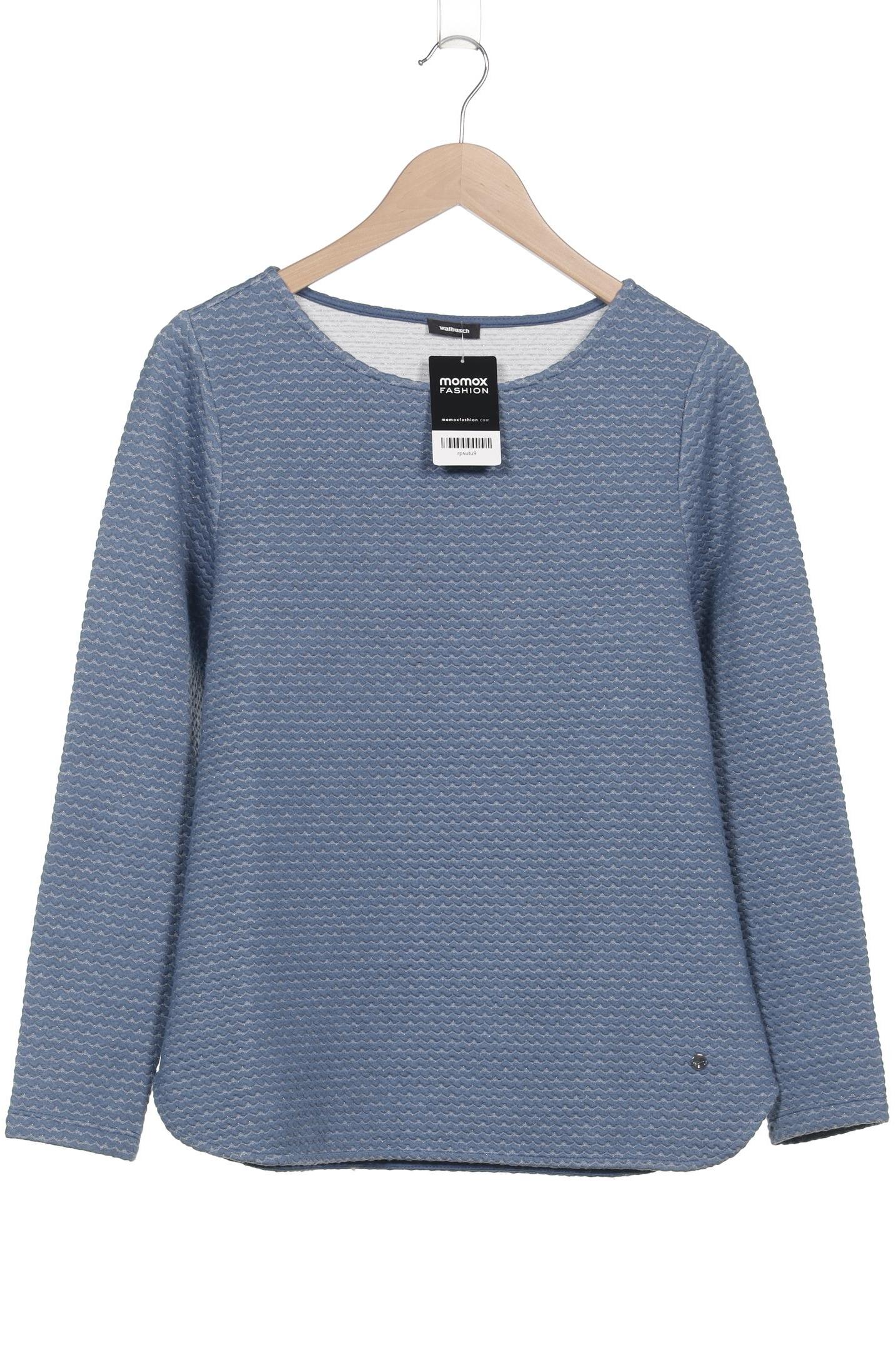

Walbusch Damen Langarmshirt, blau, Gr. 40