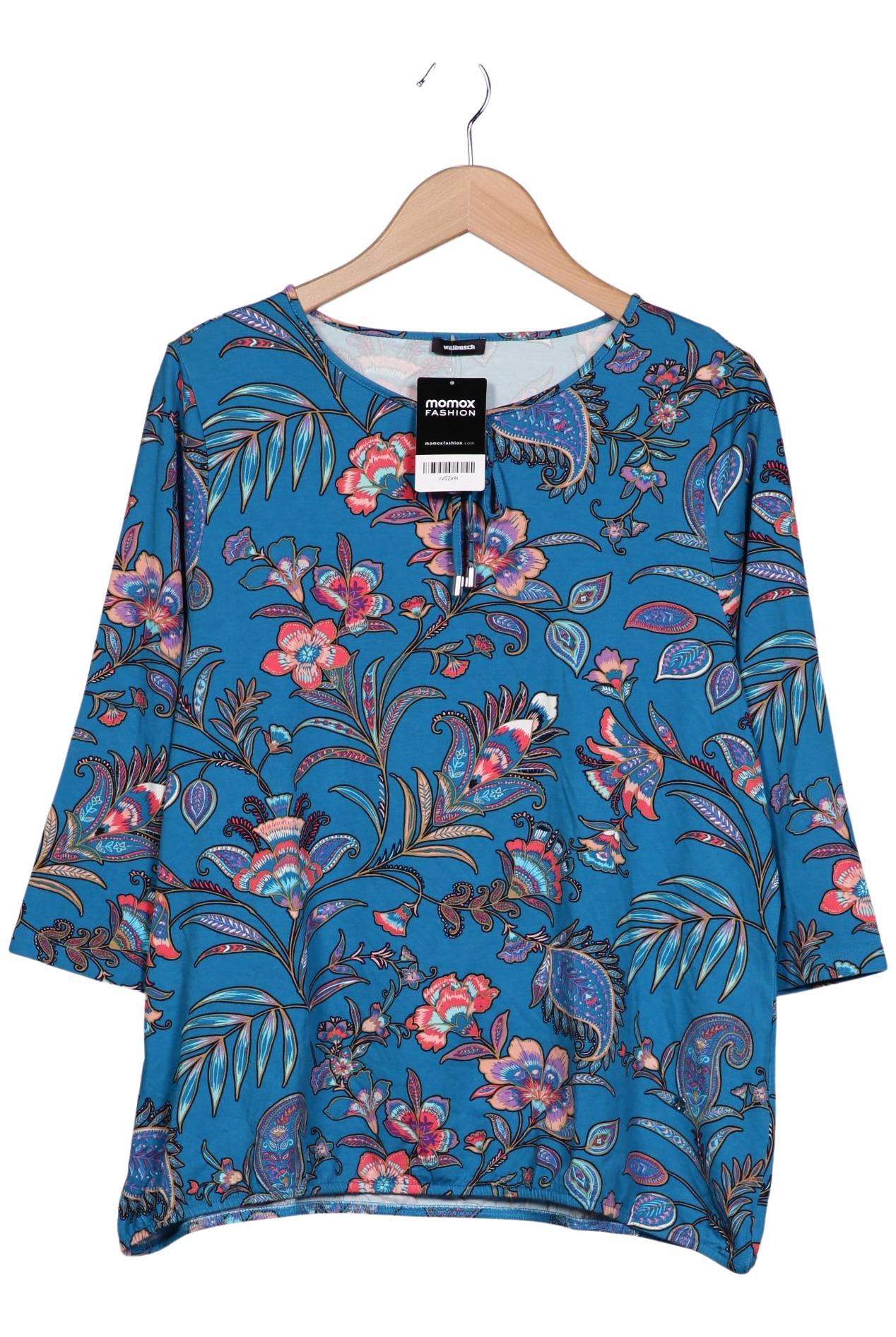 

Walbusch Damen Langarmshirt, blau, Gr. 46