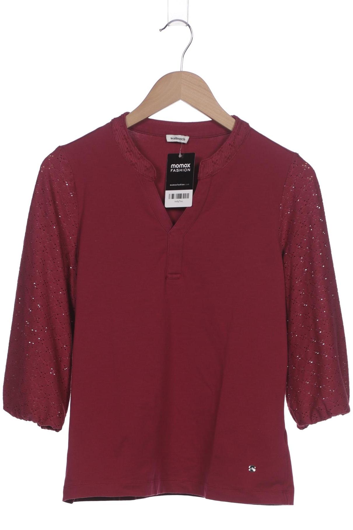 

Walbusch Damen Langarmshirt, bordeaux, Gr. 38