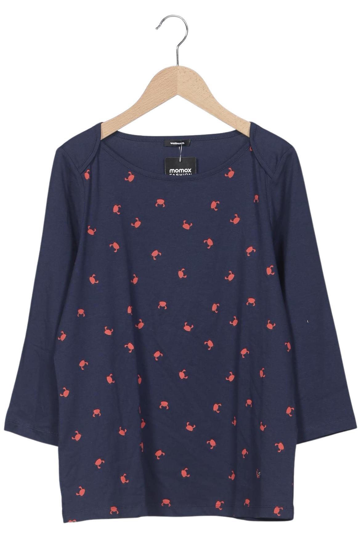 

Walbusch Damen Langarmshirt, marineblau, Gr. 40