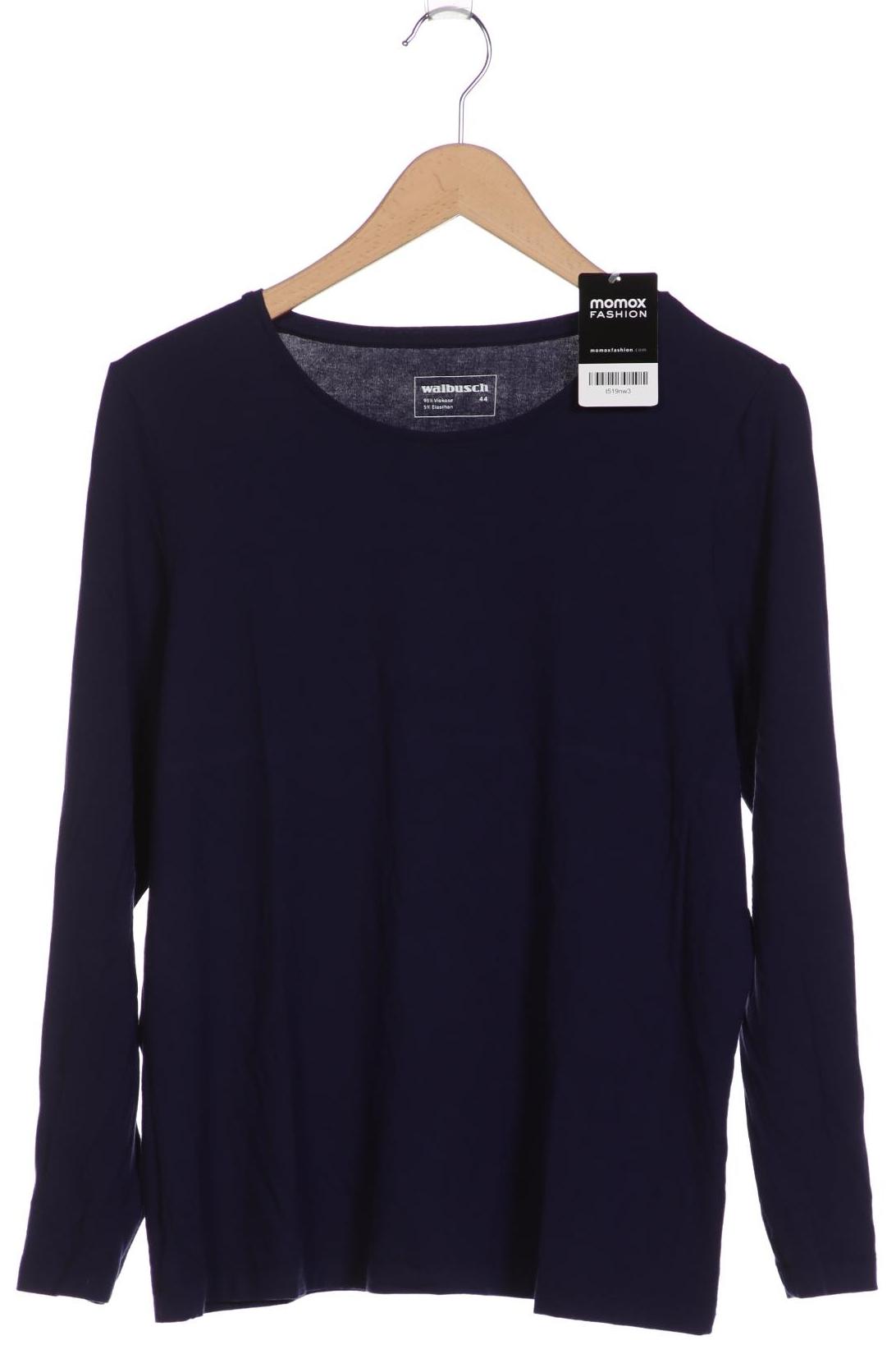 

Walbusch Damen Langarmshirt, marineblau, Gr. 44