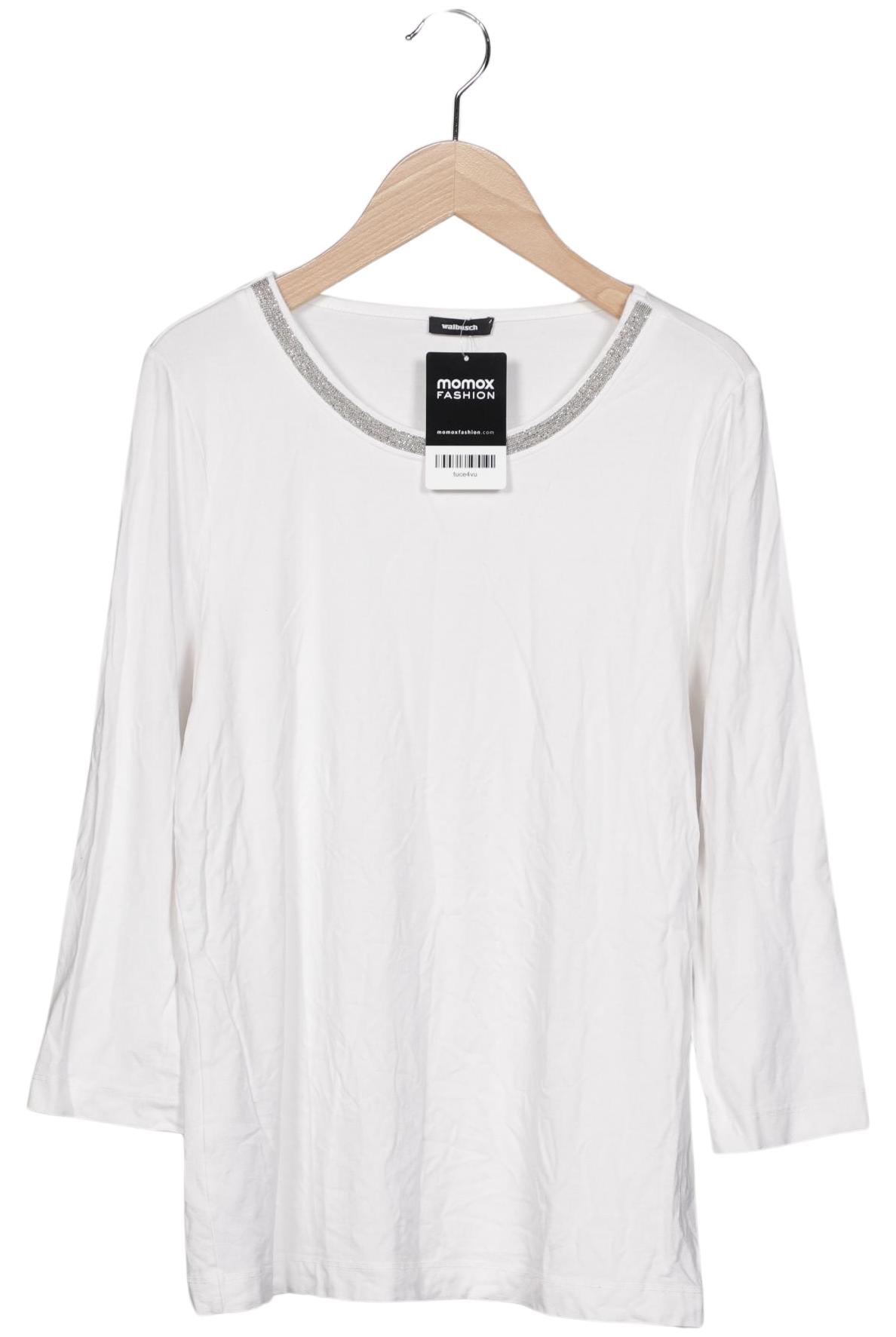 

Walbusch Damen Langarmshirt, weiß, Gr. 38