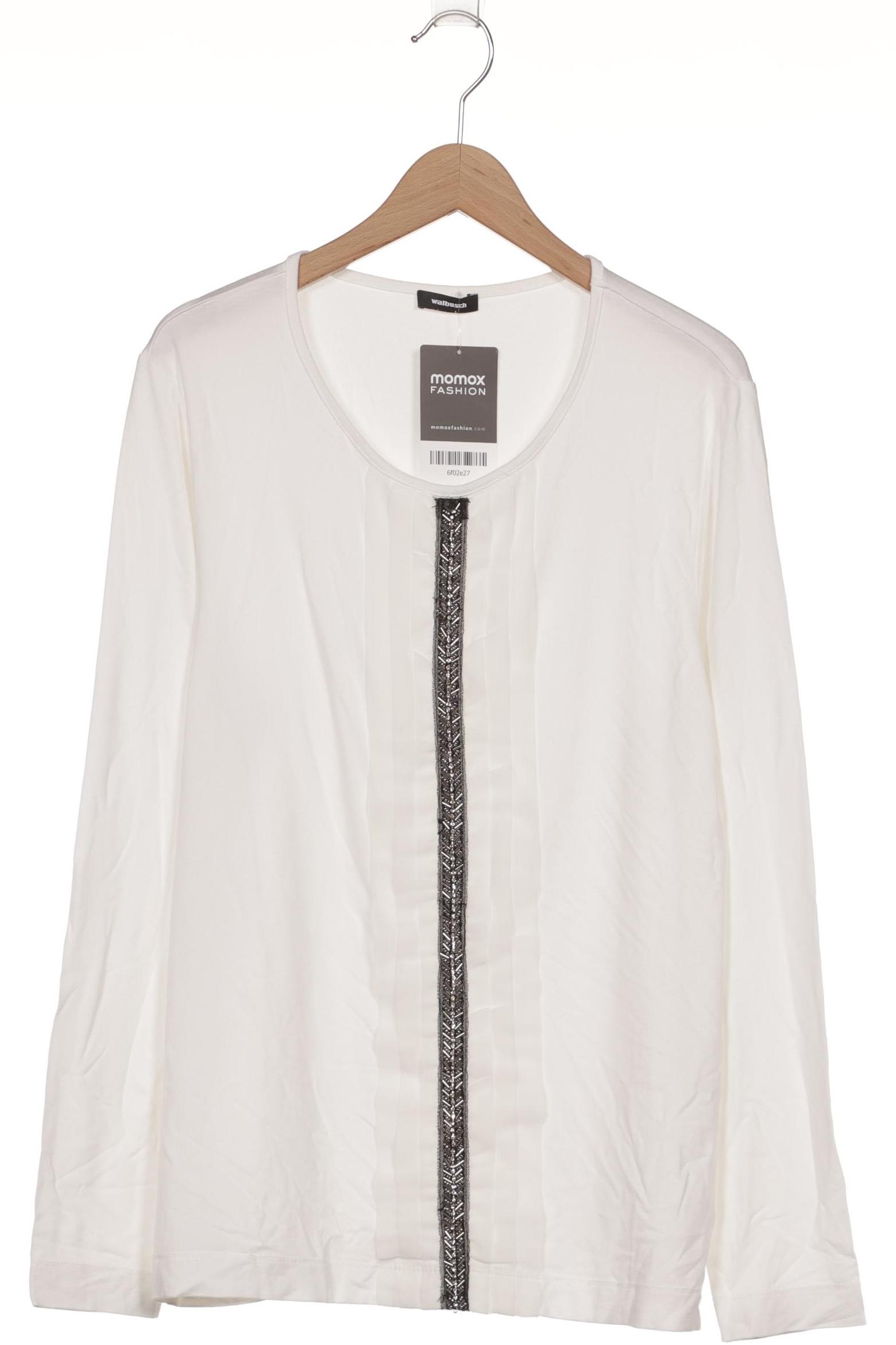 

Walbusch Damen Langarmshirt, weiß, Gr. 40
