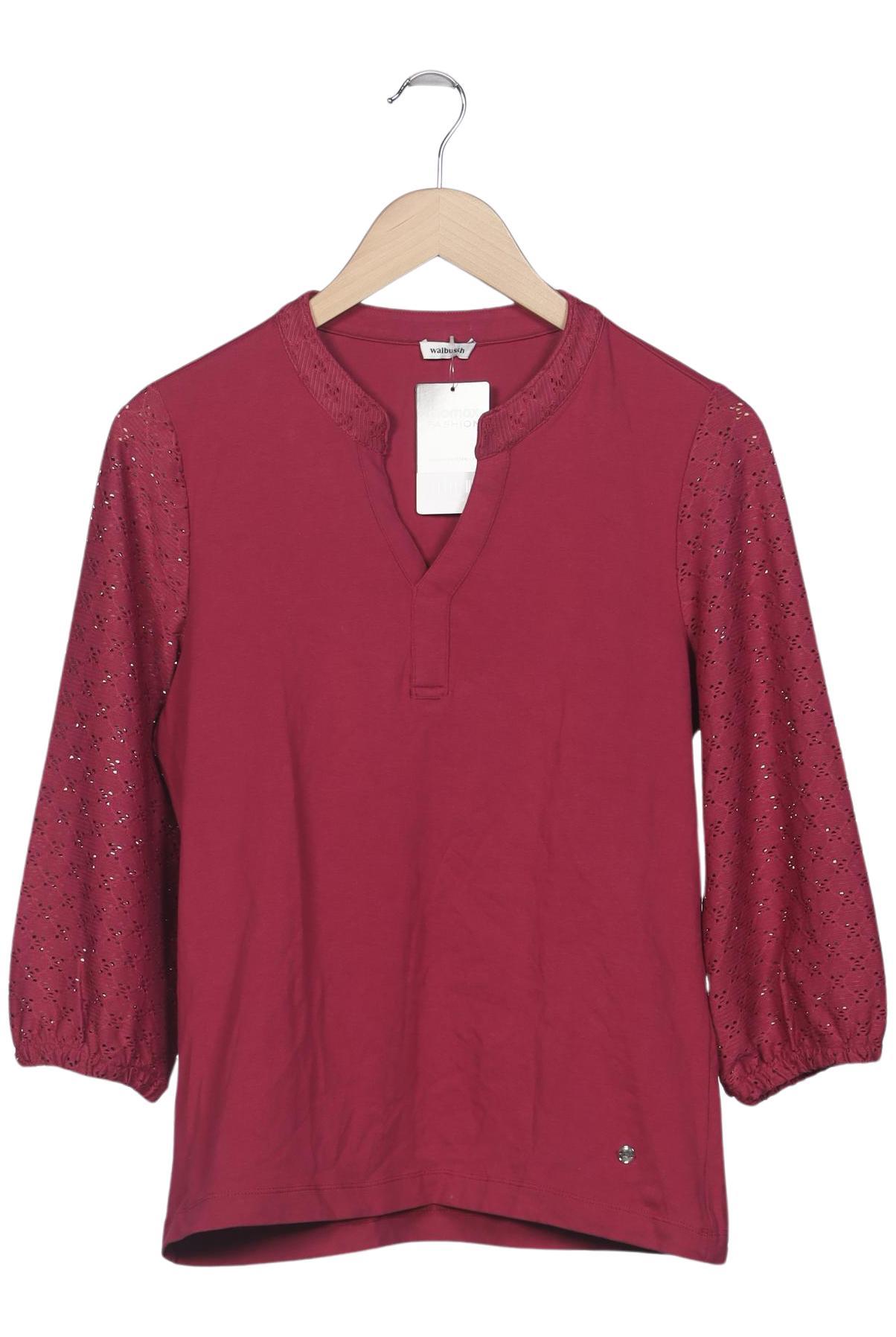 

Walbusch Damen Langarmshirt, bordeaux, Gr. 40