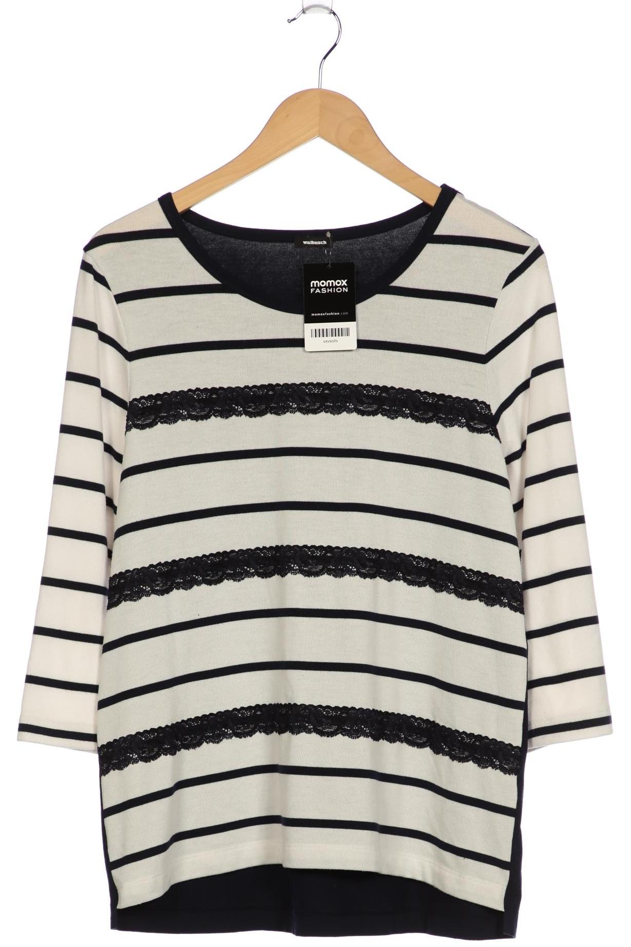 

Walbusch Damen Langarmshirt, weiß, Gr. 42