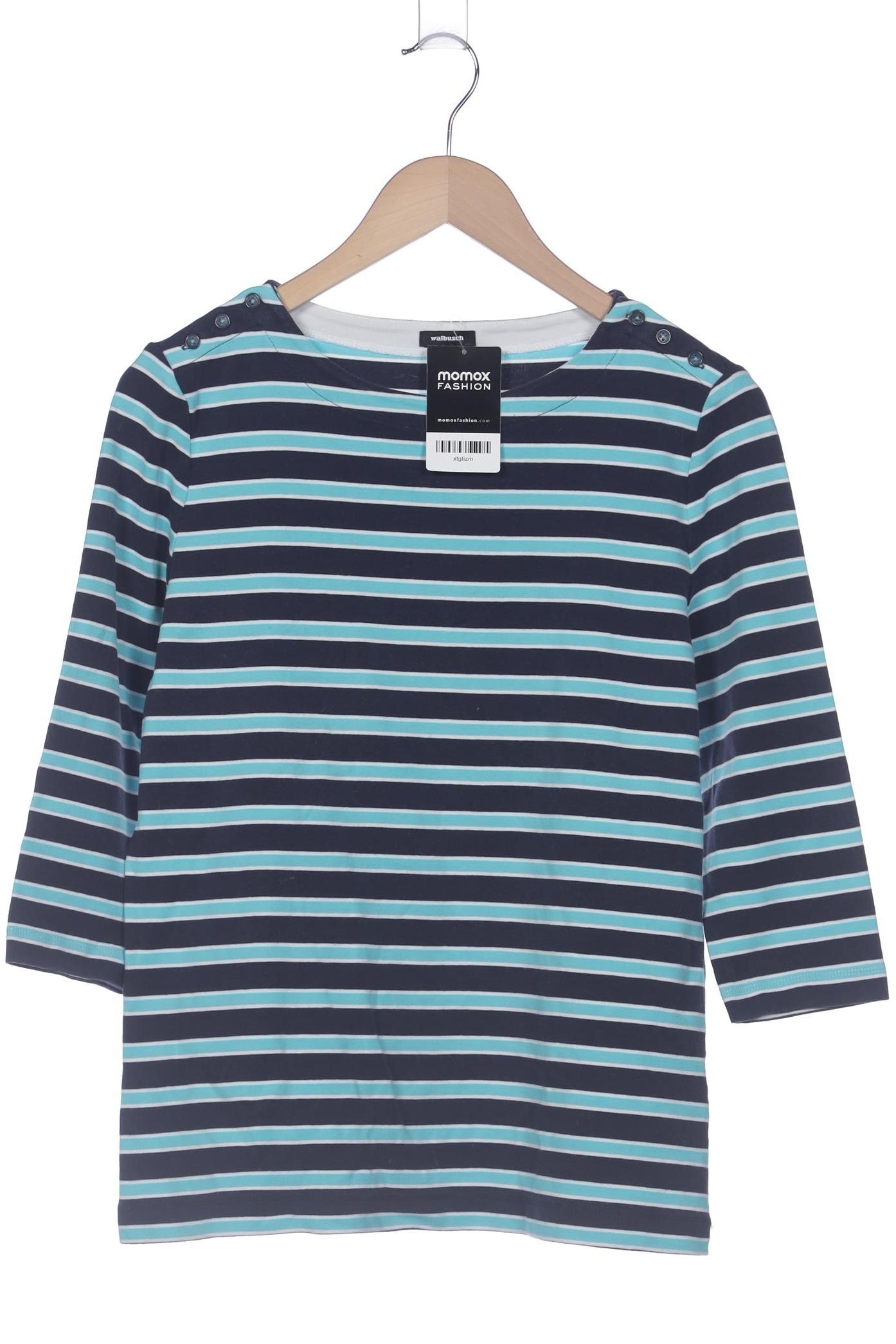 

Walbusch Damen Langarmshirt, marineblau, Gr. 42