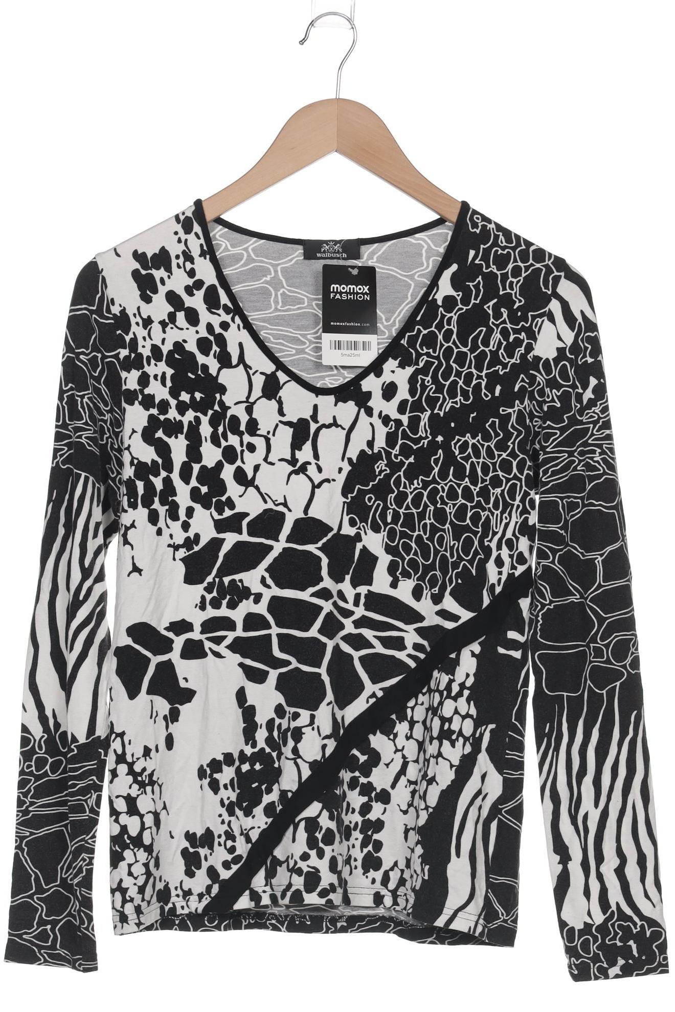 

Walbusch Damen Langarmshirt, schwarz, Gr. 38