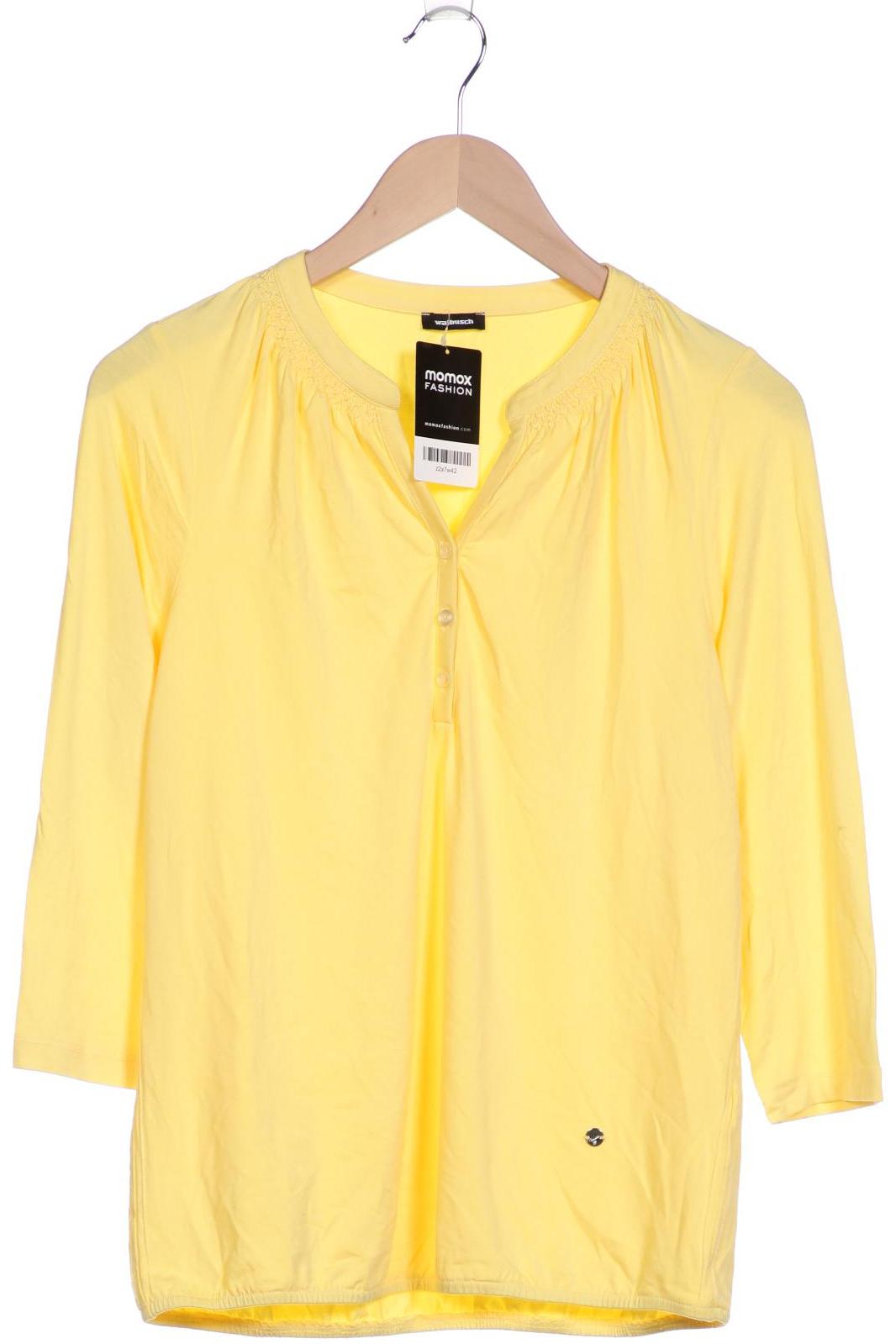 

Walbusch Damen Langarmshirt, gelb, Gr. 40