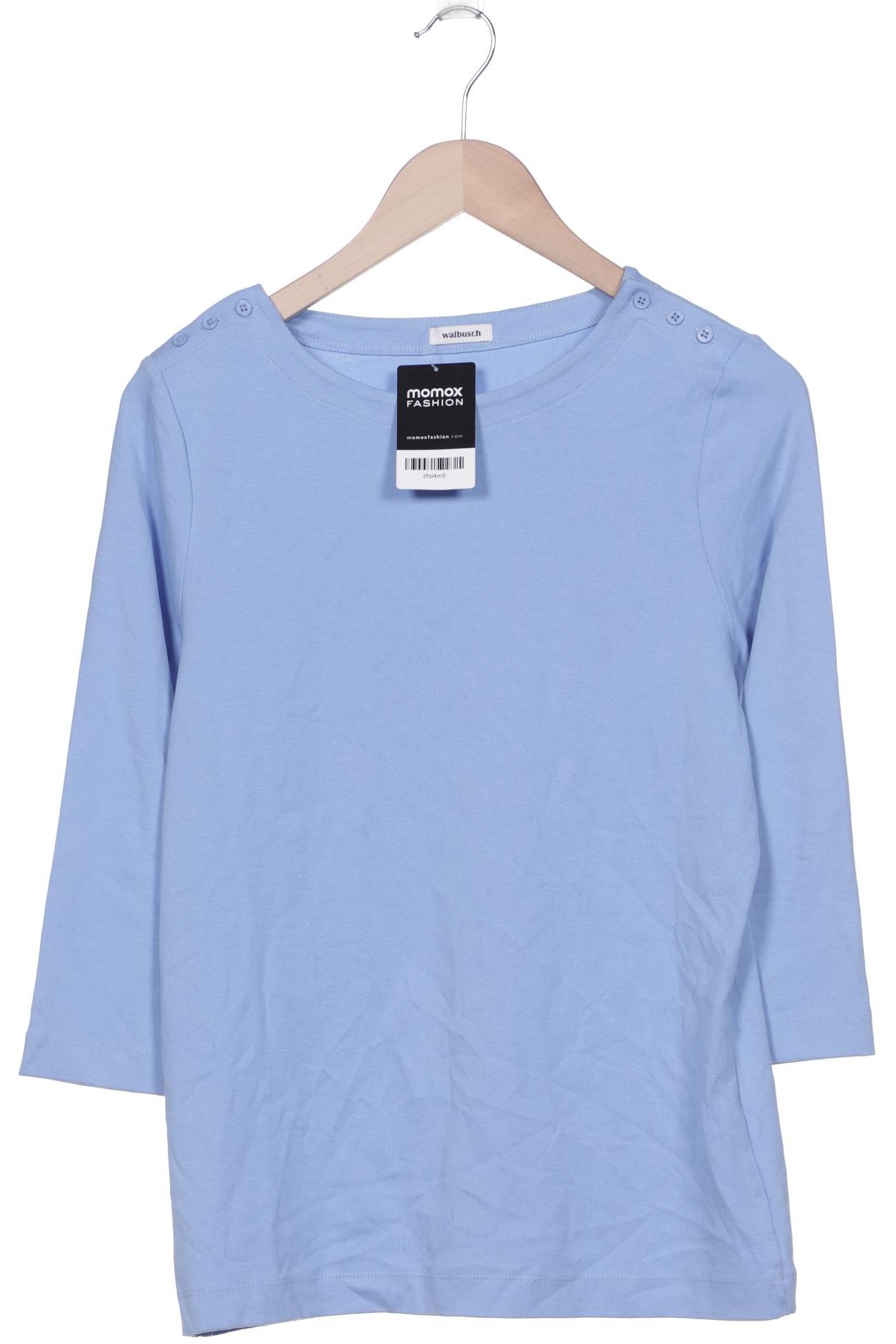 

Walbusch Damen Langarmshirt, blau