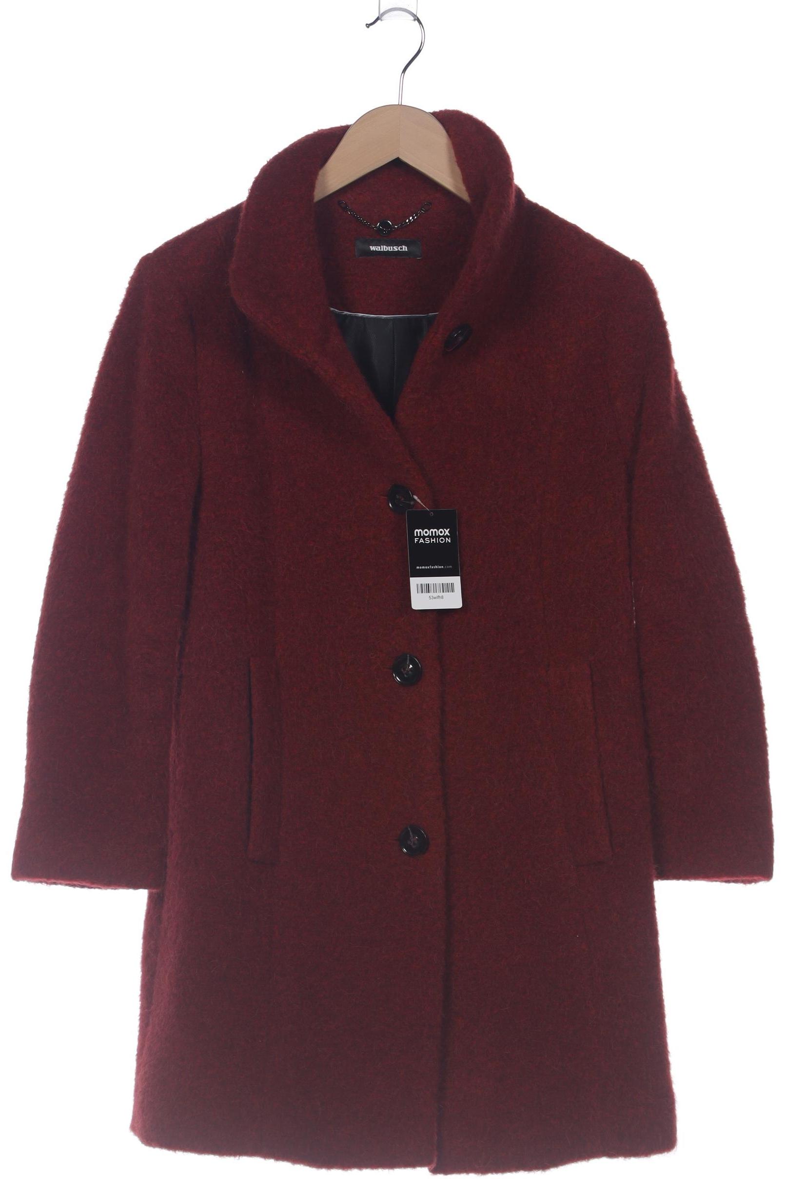

Walbusch Damen Mantel, bordeaux, Gr. 18