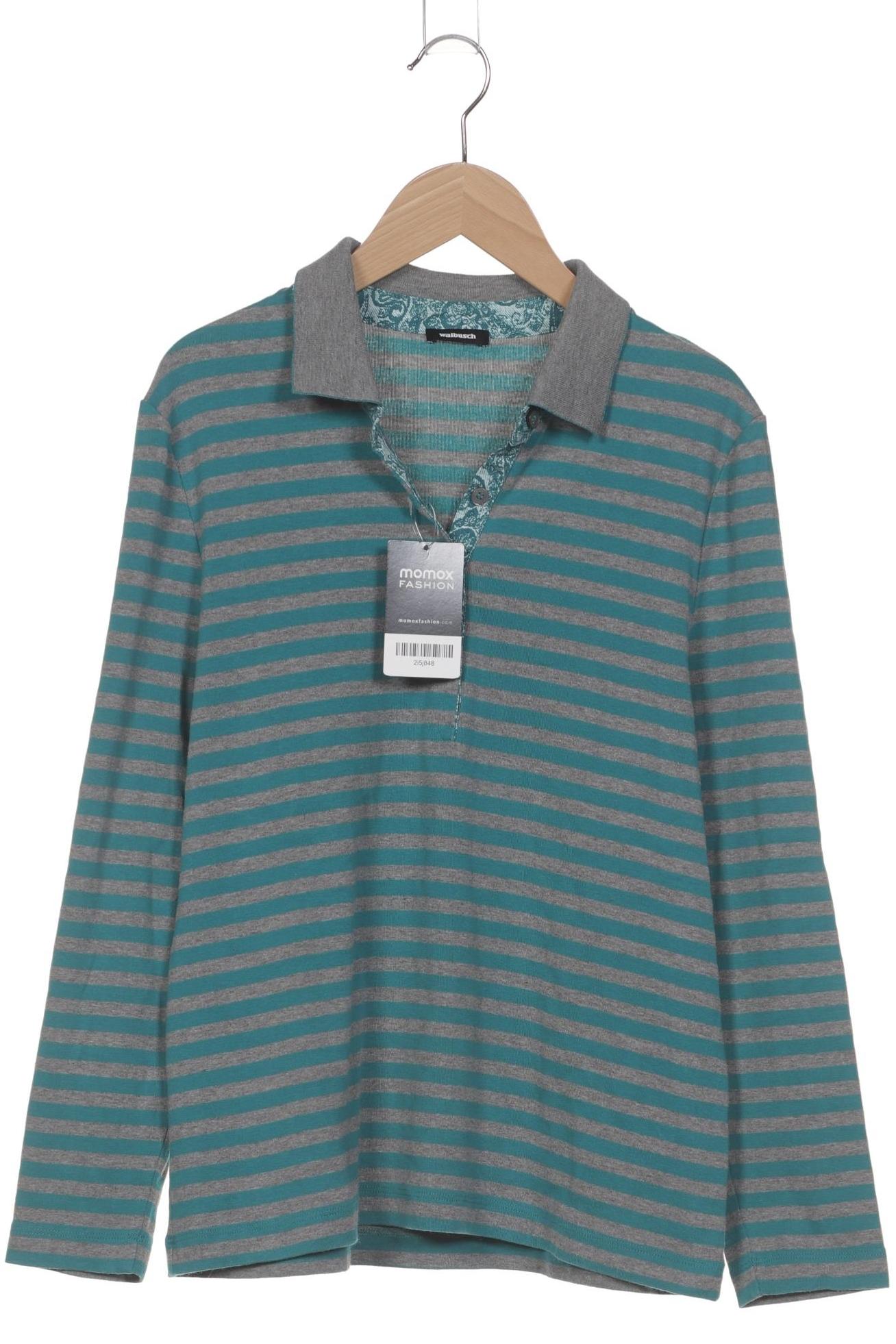 Thumbnail - Walbusch Damen Poloshirt, türkis, Gr. 42