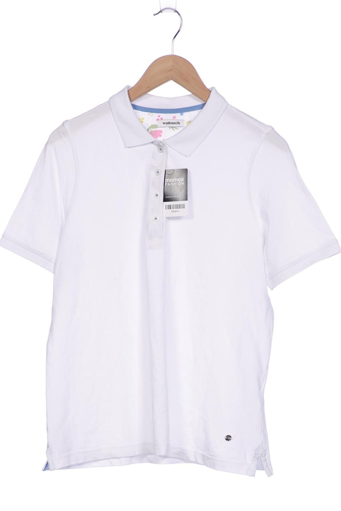 

Walbusch Damen Poloshirt, weiß, Gr. 44