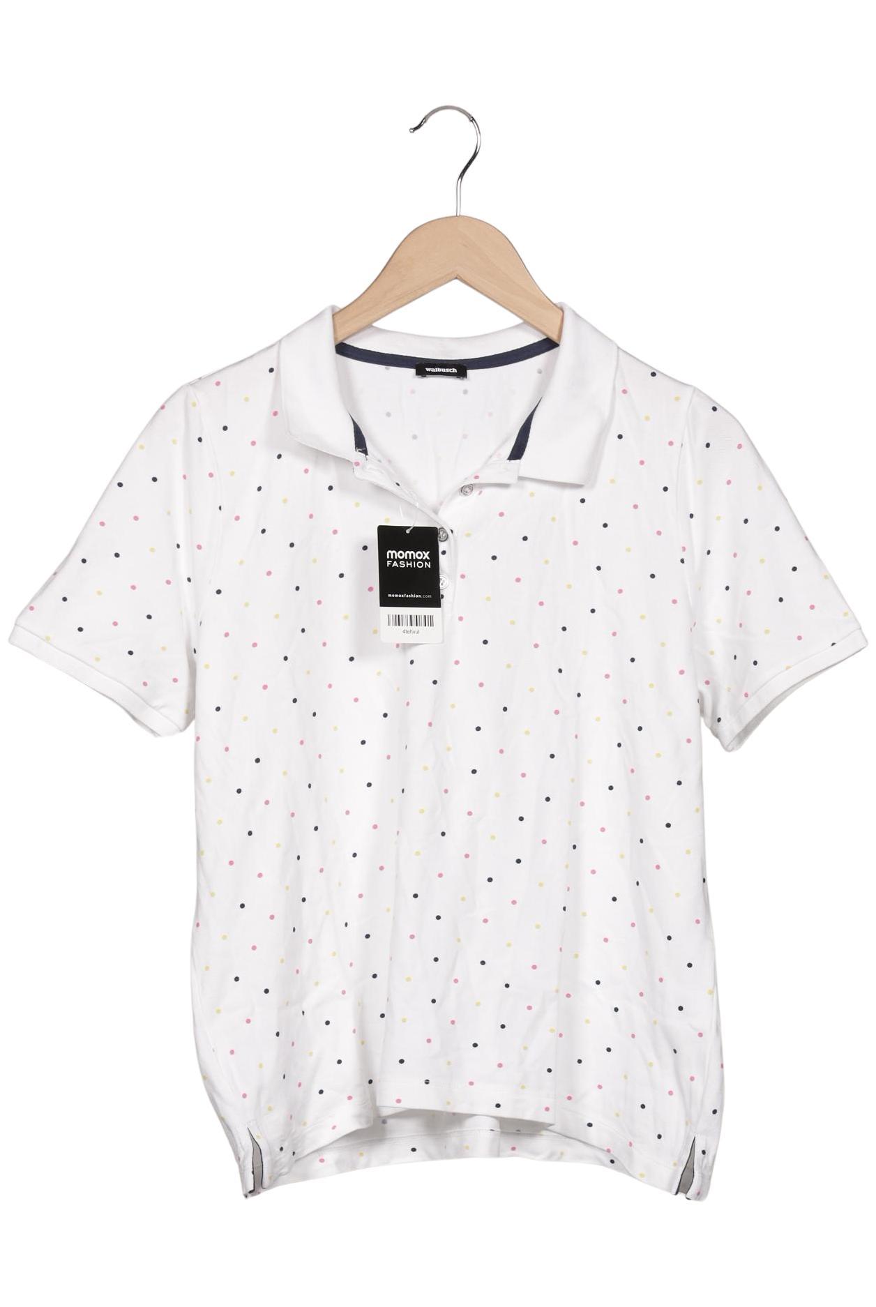 

Walbusch Damen Poloshirt, weiß, Gr. 44