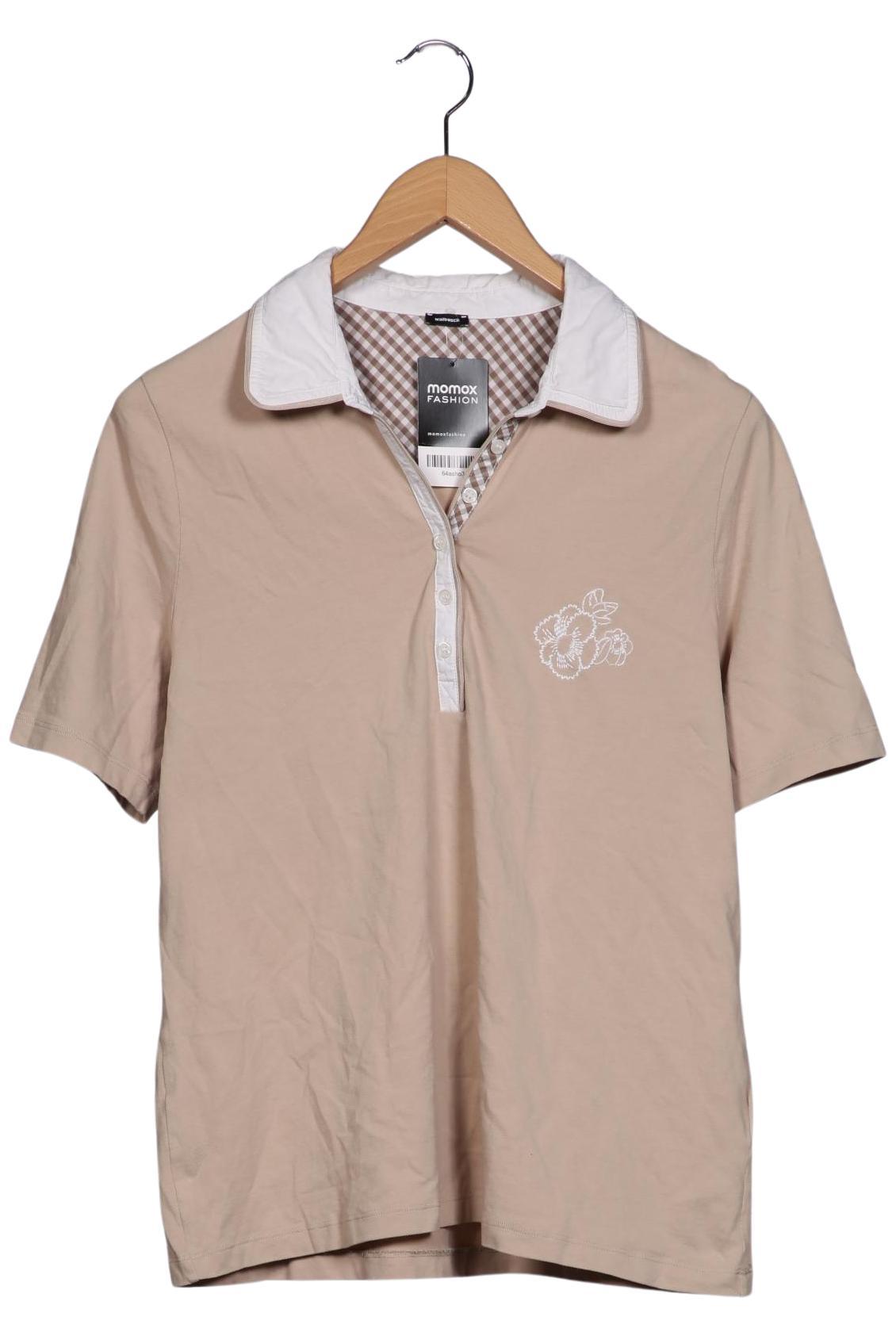 

Walbusch Damen Poloshirt, beige, Gr. 44