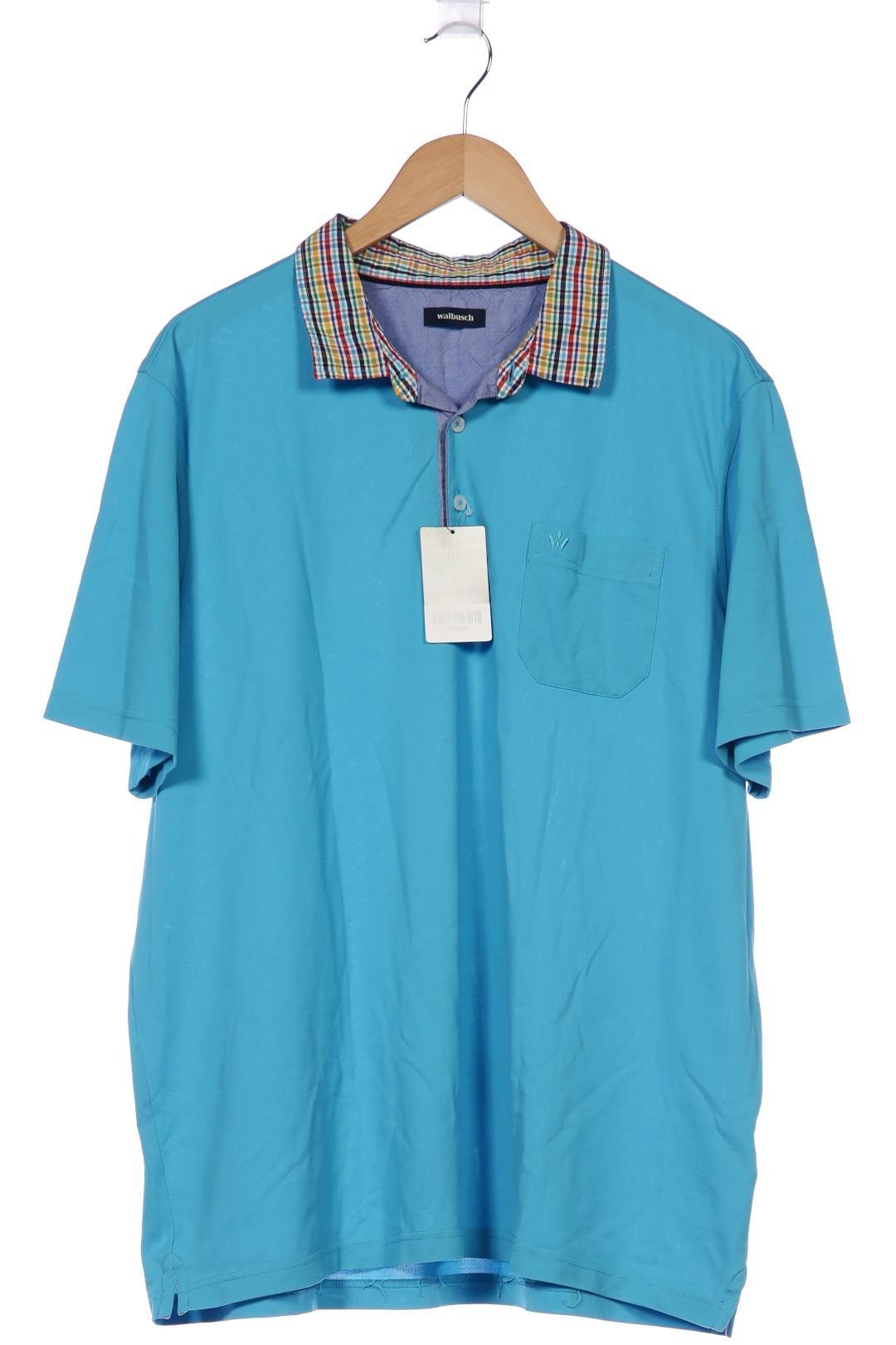 

Walbusch Damen Poloshirt, blau, Gr. 58