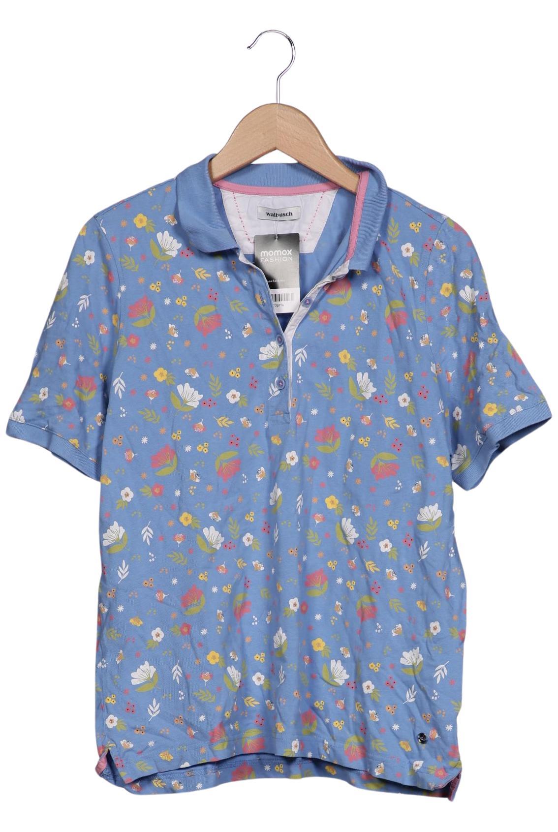 

Walbusch Damen Poloshirt, blau, Gr. 44