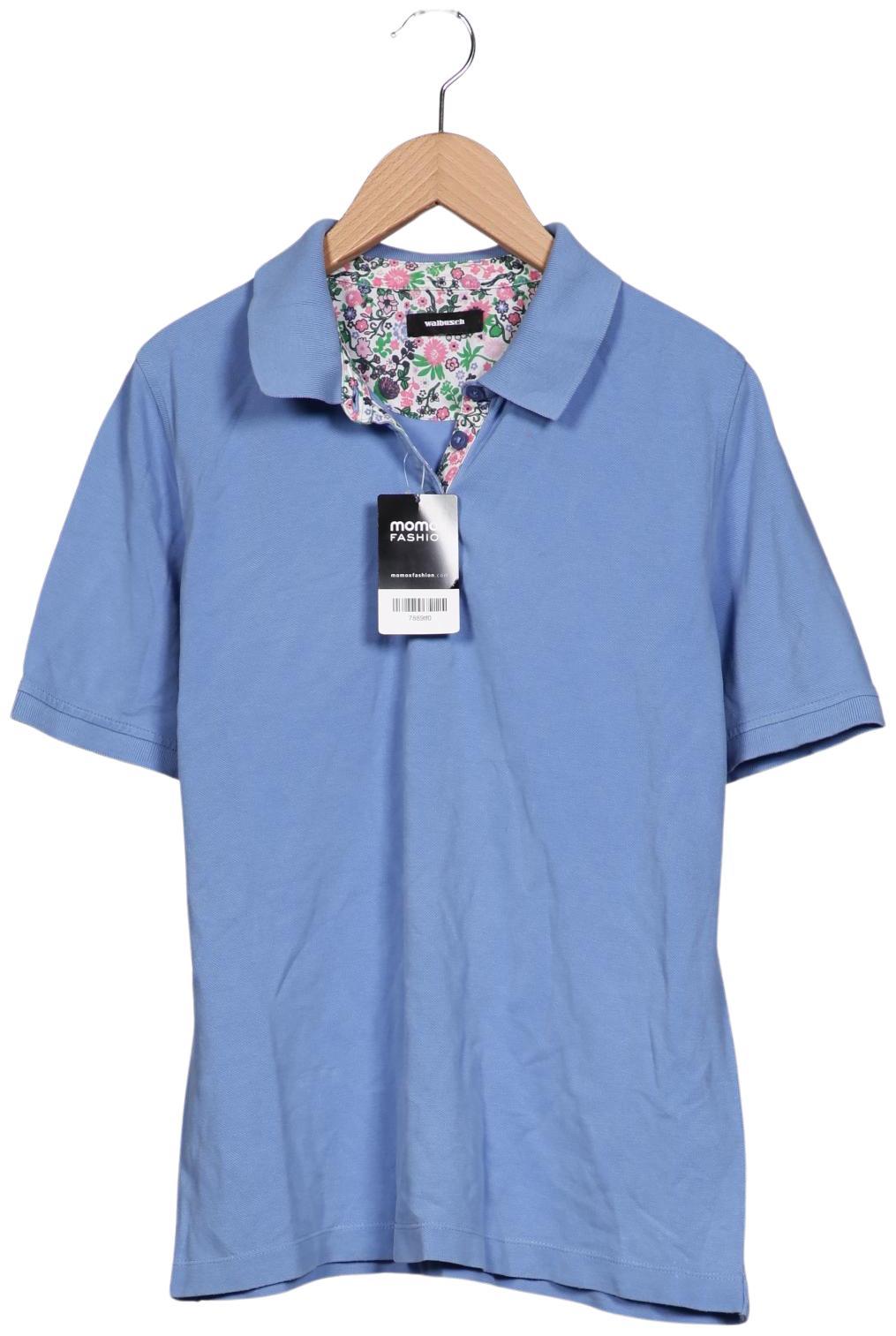 

Walbusch Damen Poloshirt, blau, Gr. 42