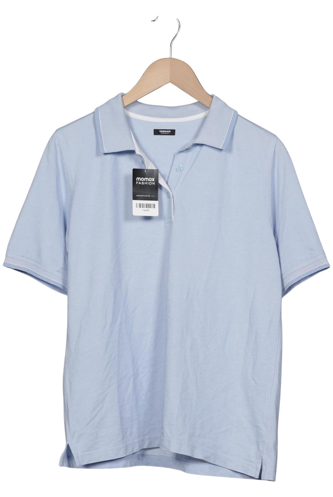 

Walbusch Damen Poloshirt, hellblau, Gr. 42