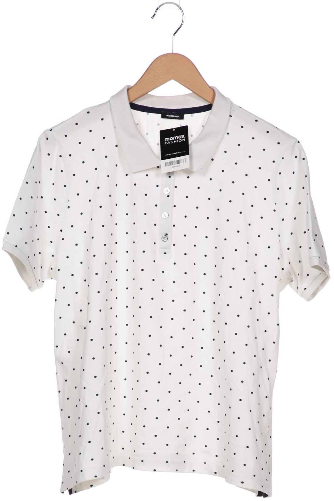 

Walbusch Damen Poloshirt, weiß, Gr. 48
