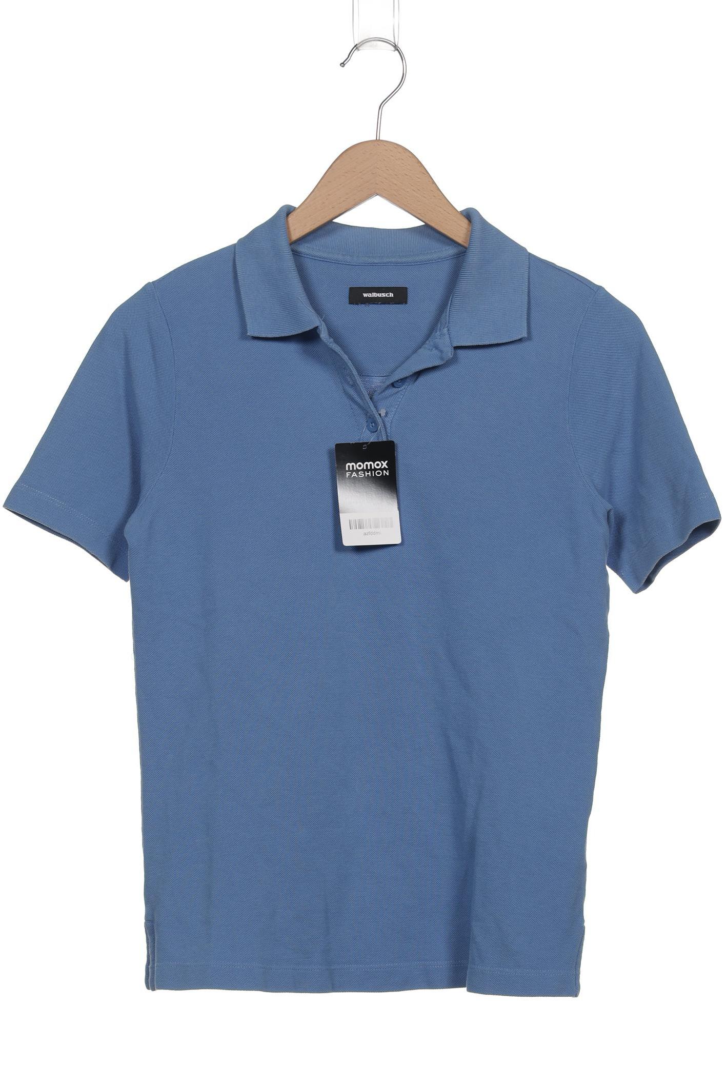 

Walbusch Damen Poloshirt, blau, Gr. 36