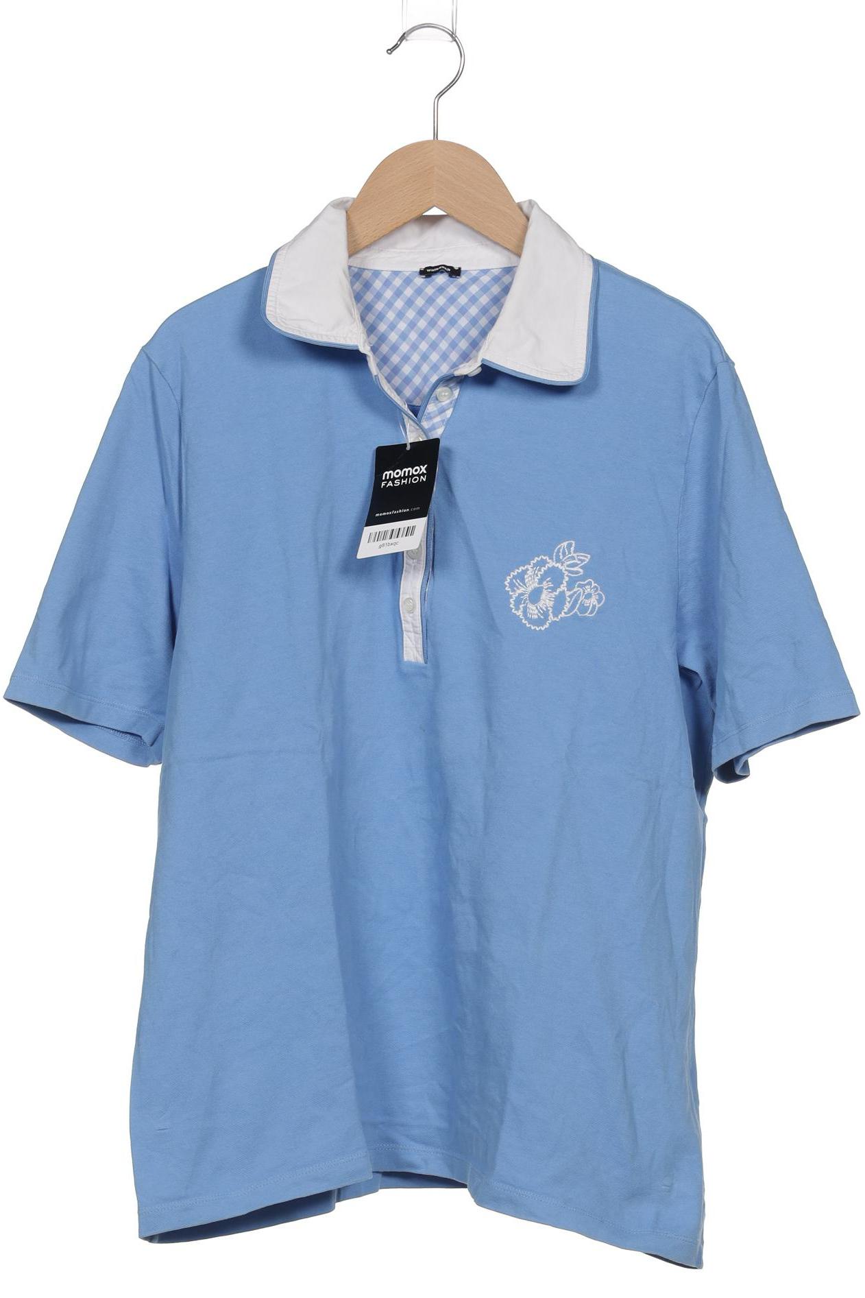 

Walbusch Damen Poloshirt, blau, Gr. 44