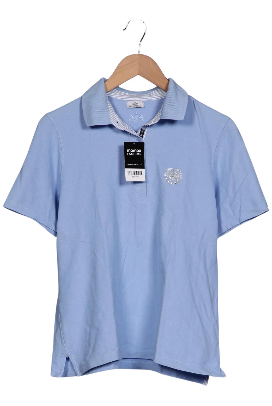 

Walbusch Damen Poloshirt, hellblau, Gr. 42