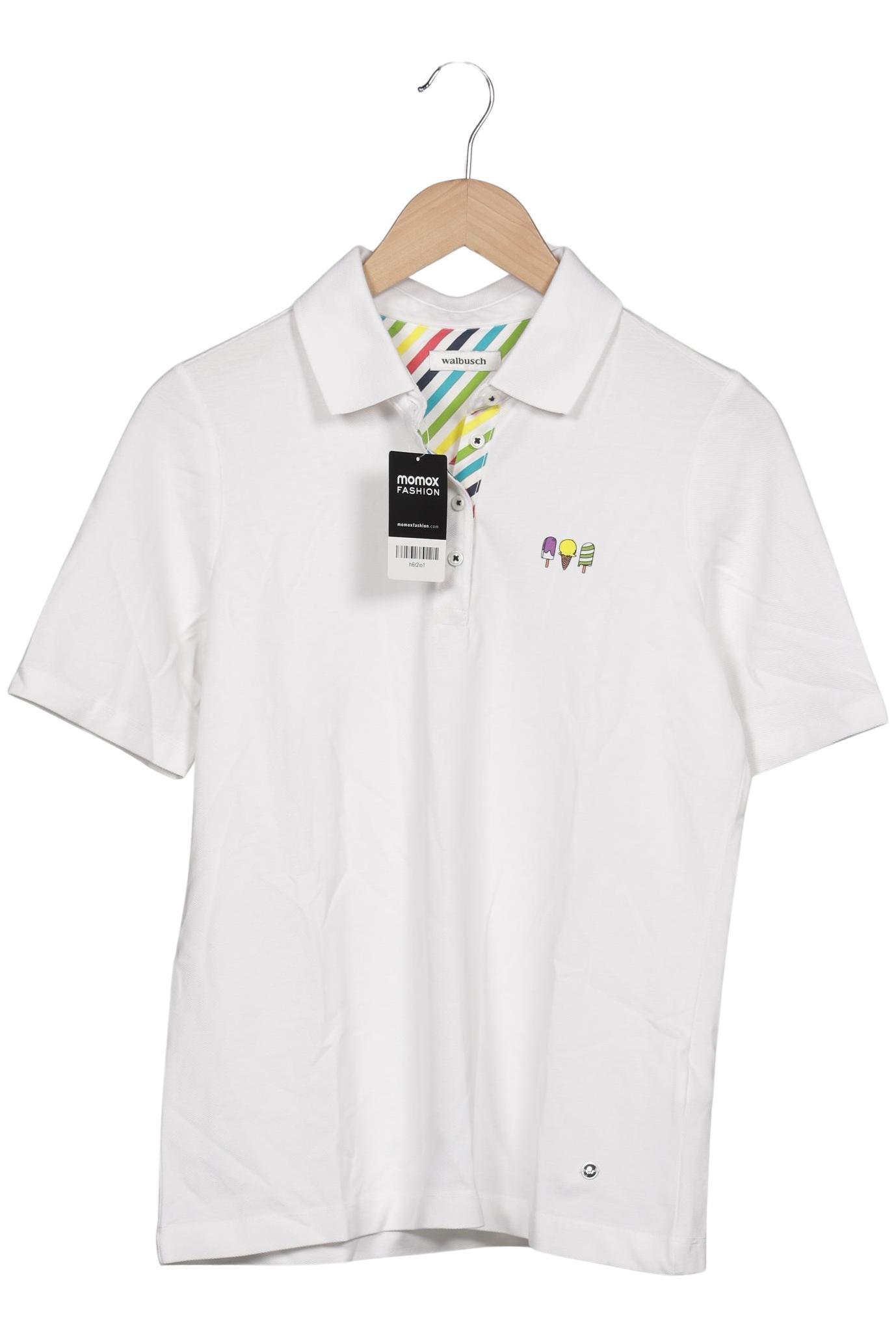 

Walbusch Damen Poloshirt, weiß, Gr. 38
