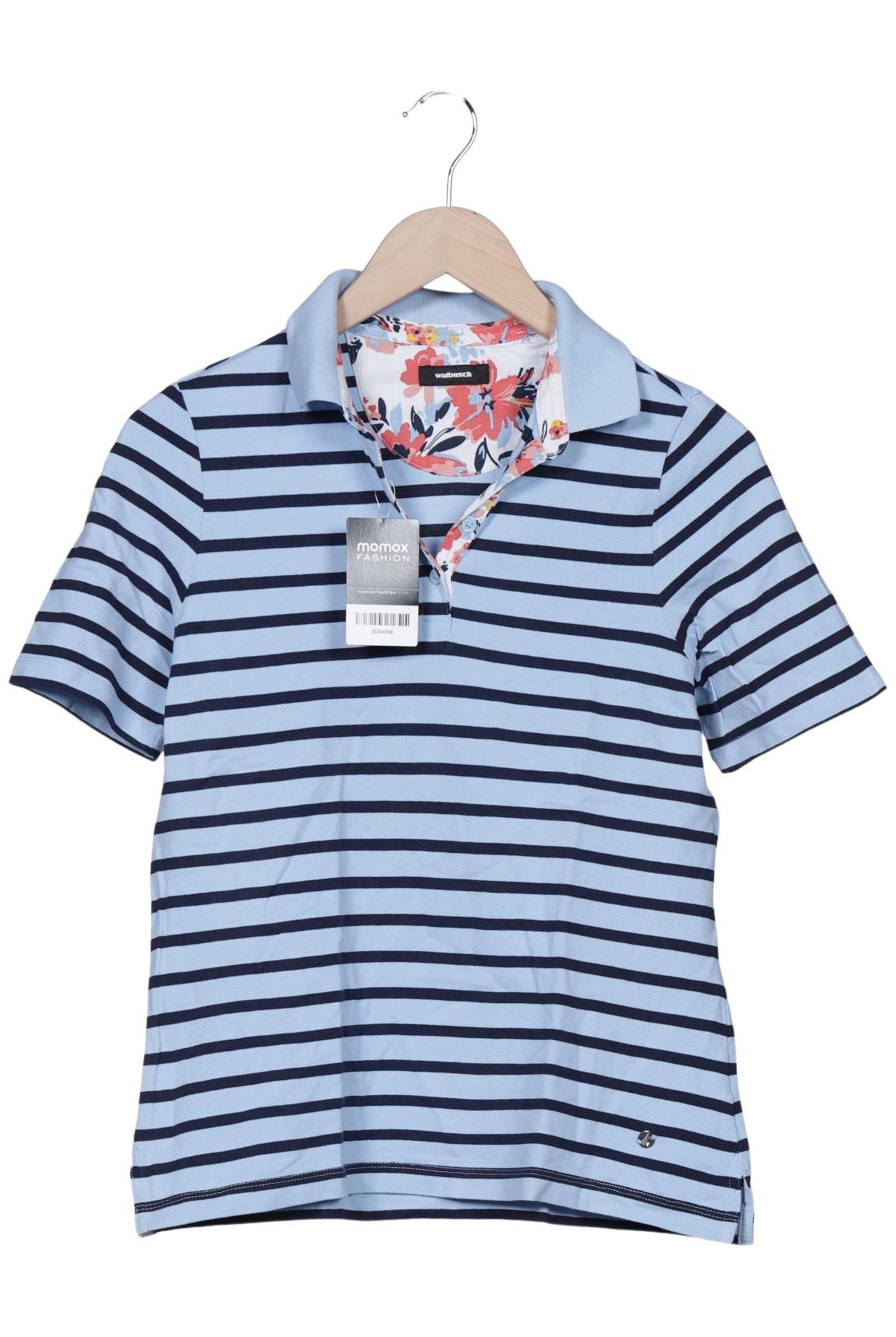 

Walbusch Damen Poloshirt, blau, Gr. 38