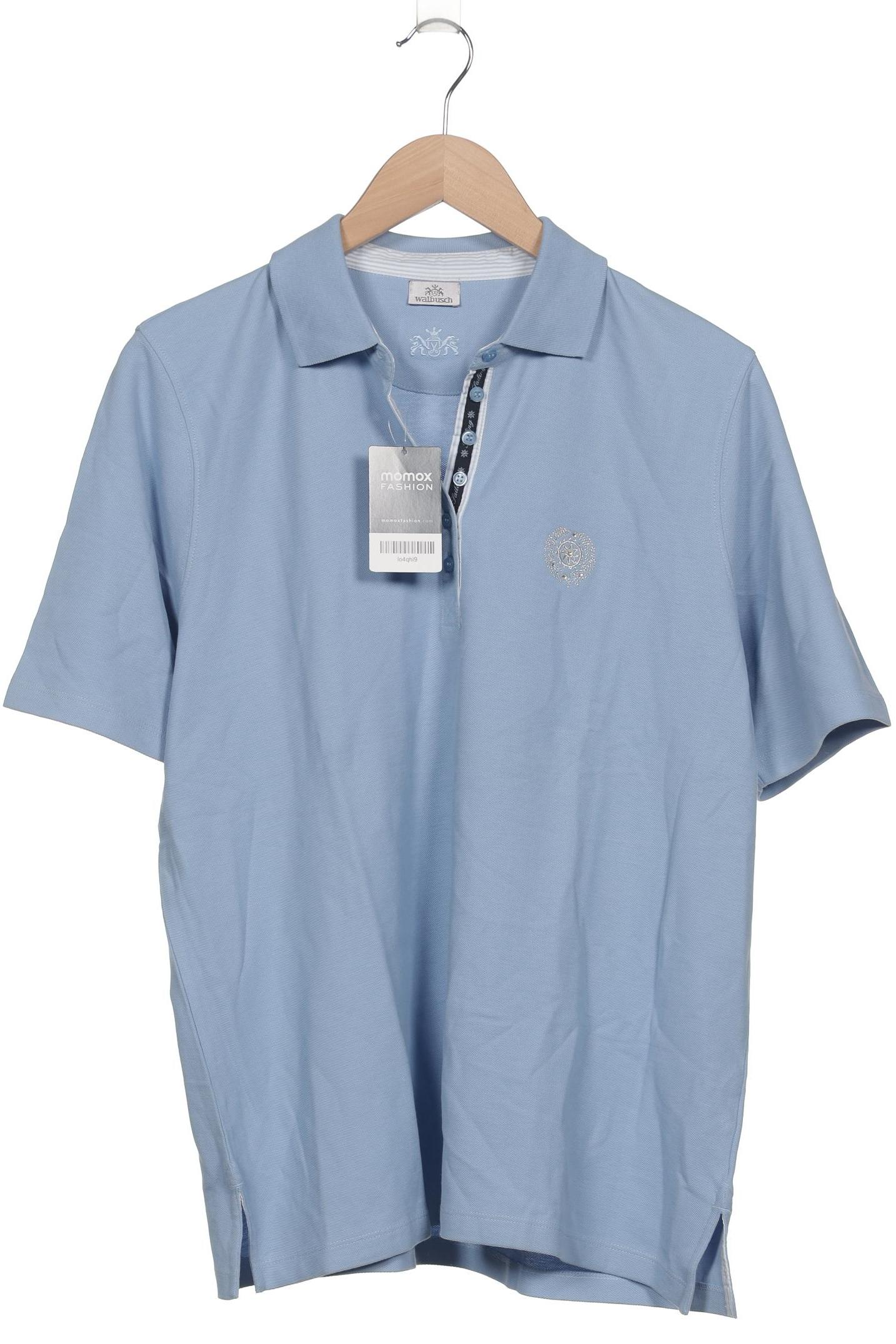 

Walbusch Damen Poloshirt, hellblau, Gr. 46