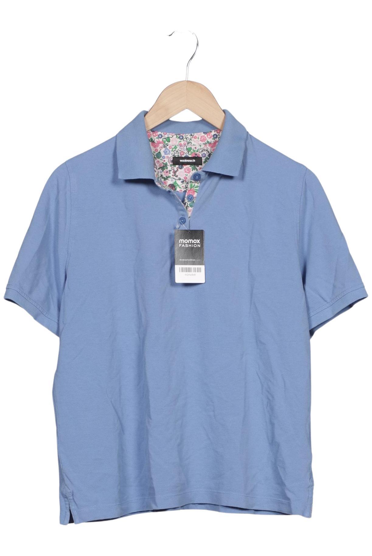 

Walbusch Damen Poloshirt, hellblau, Gr. 44