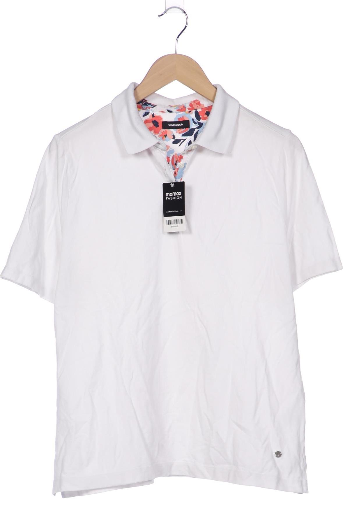 

Walbusch Damen Poloshirt, weiß, Gr. 48