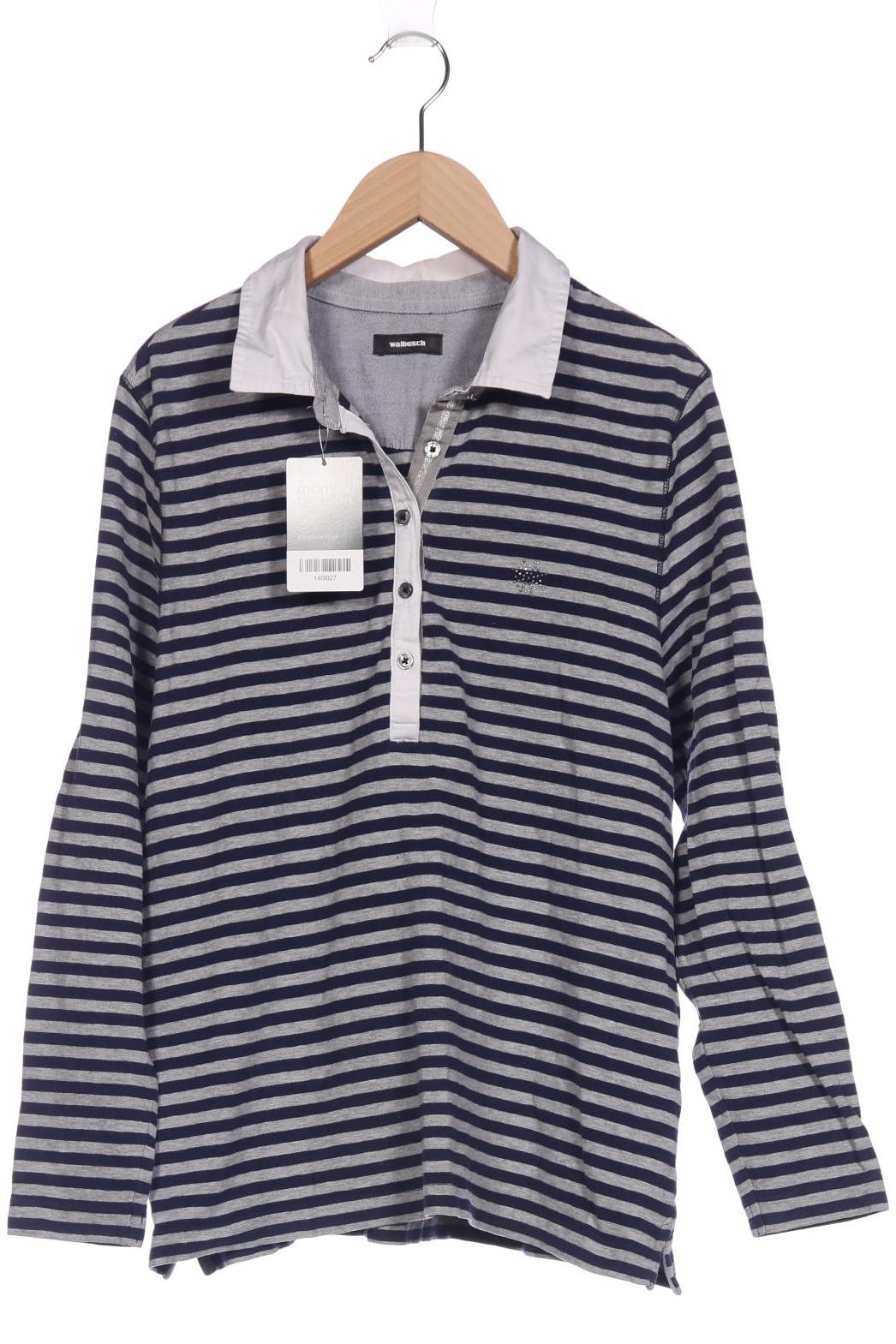 

Walbusch Damen Poloshirt, grau, Gr. 42