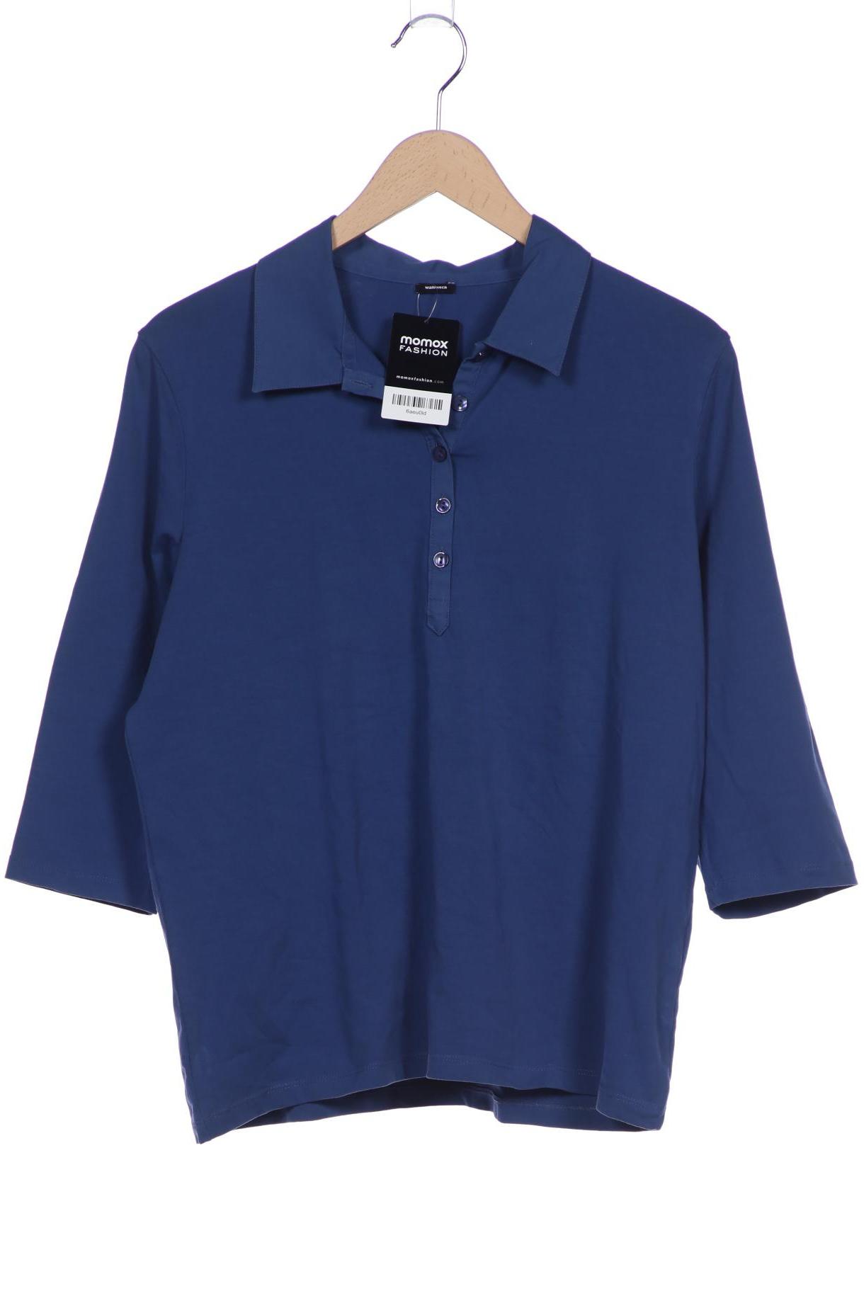 

Walbusch Damen Poloshirt, blau, Gr. 44