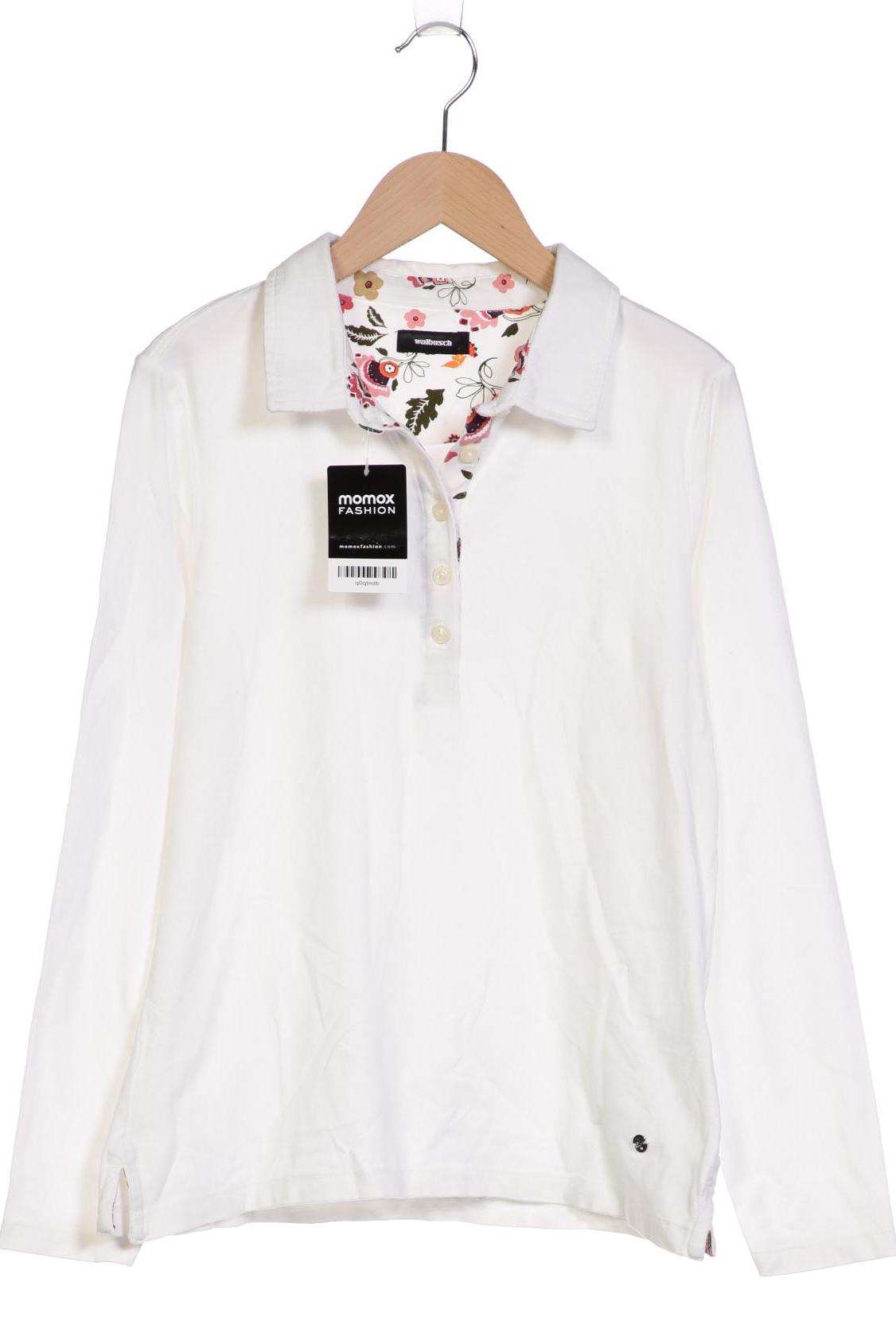 

Walbusch Damen Poloshirt, weiß, Gr. 36