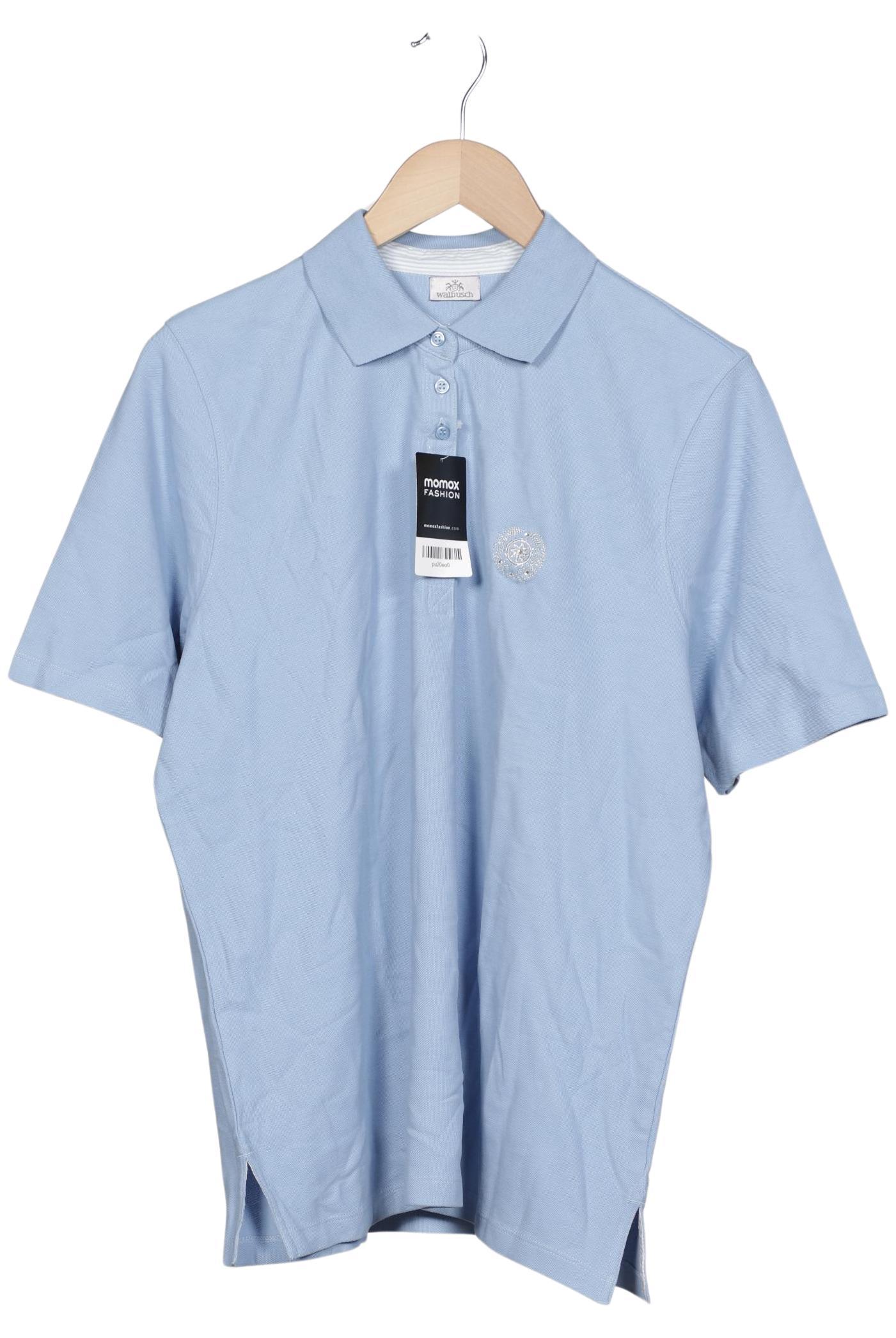 Thumbnail - Walbusch Damen Poloshirt, hellblau, Gr. 46
