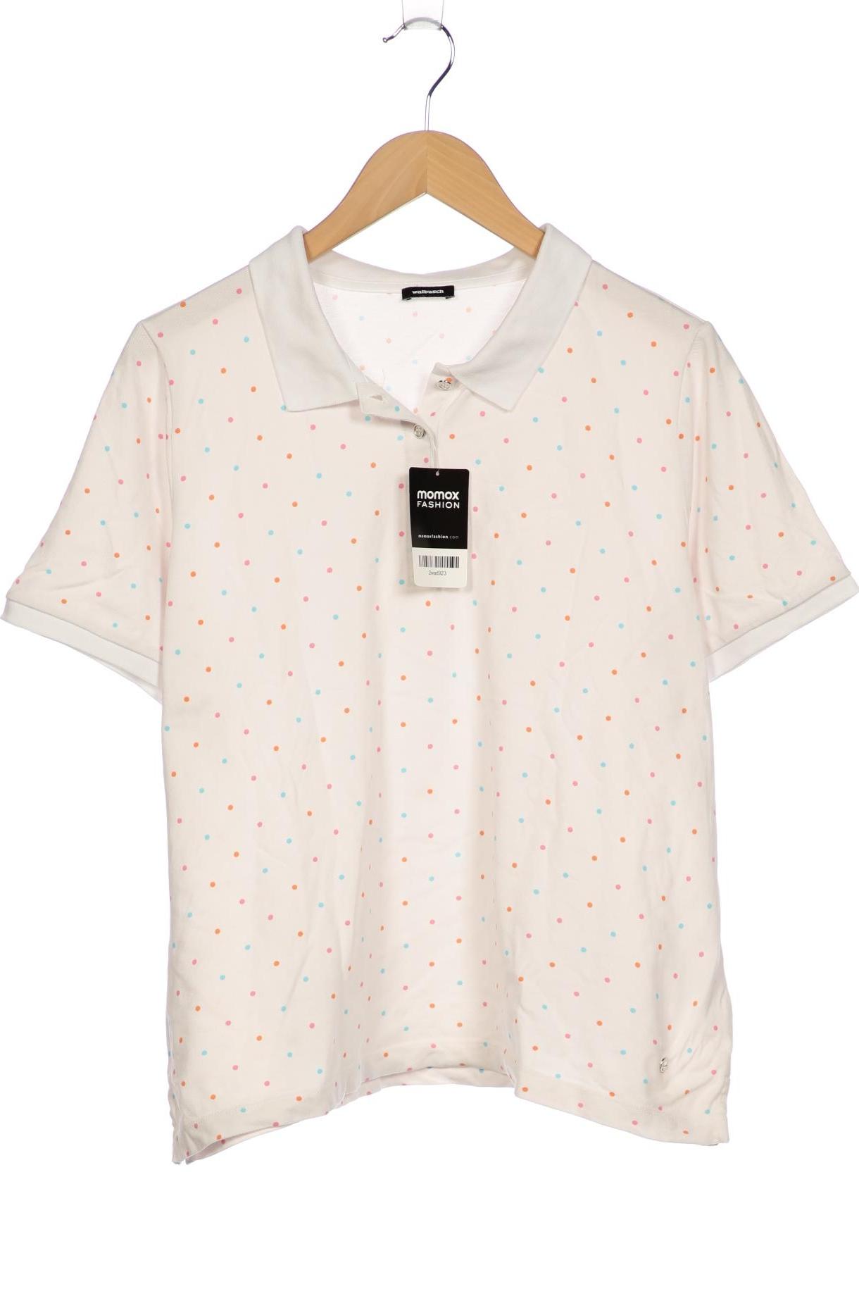 

Walbusch Damen Poloshirt, weiß, Gr. 46