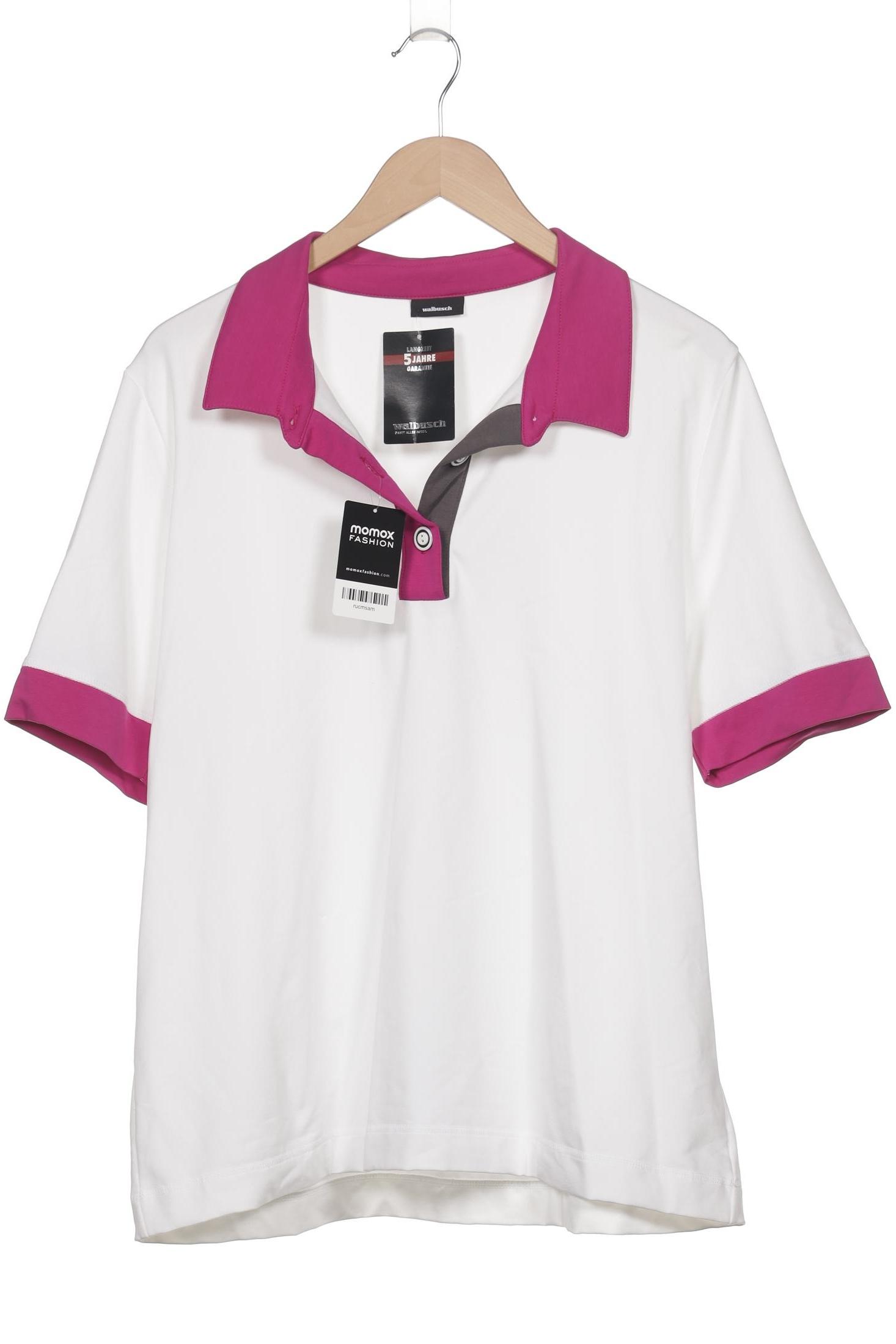 

Walbusch Damen Poloshirt, weiß, Gr. 50