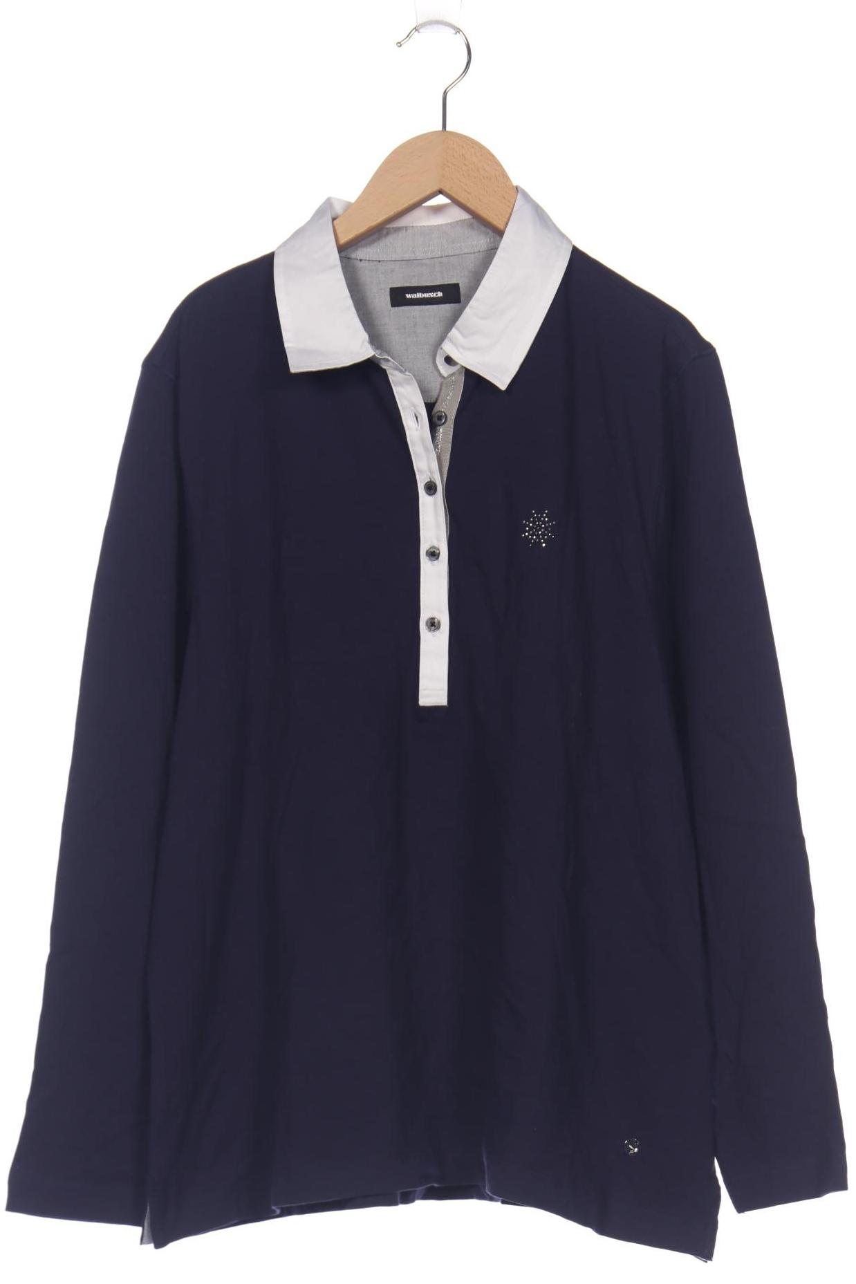 

Walbusch Damen Poloshirt, marineblau, Gr. 46