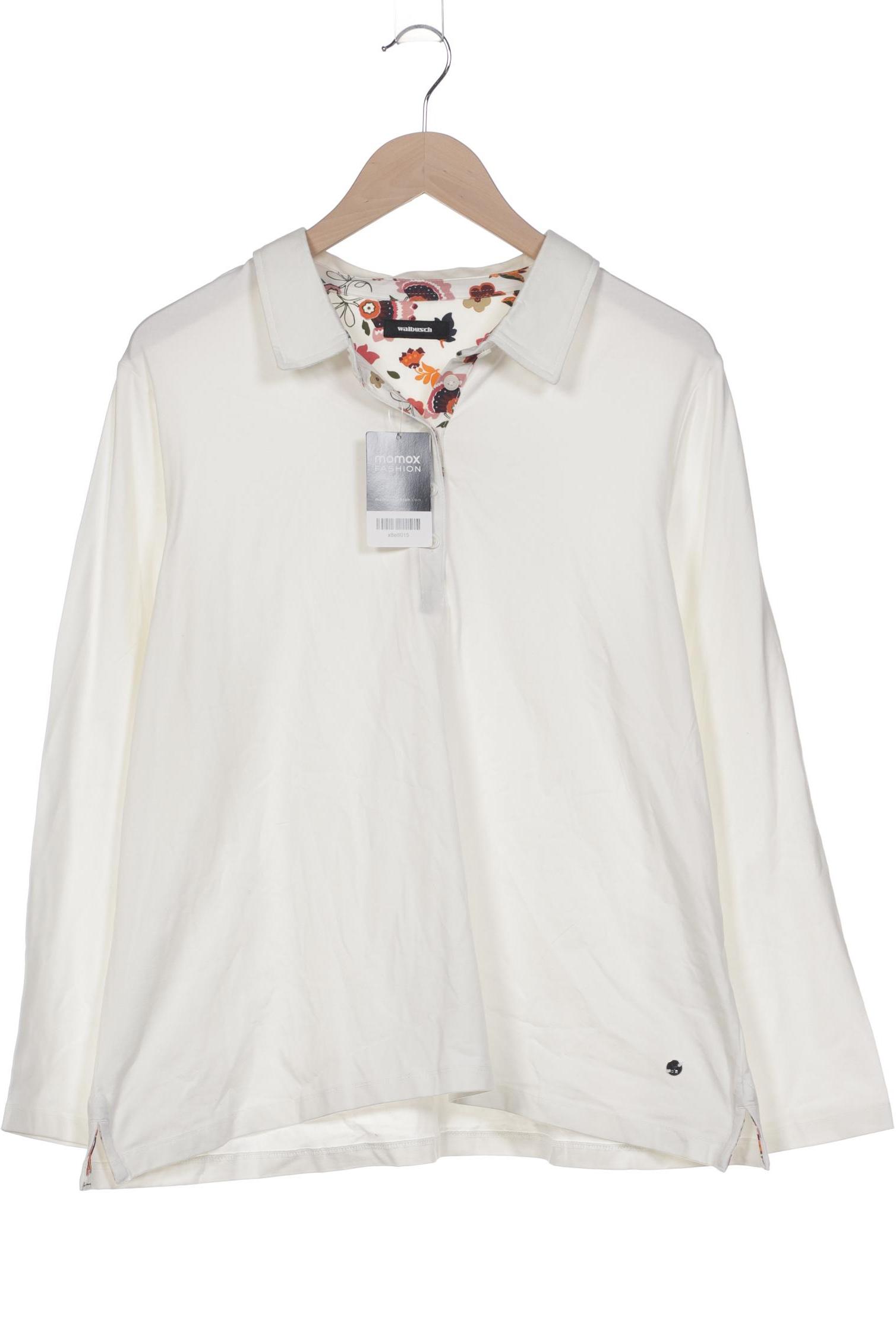 

Walbusch Damen Poloshirt, weiß, Gr. 48