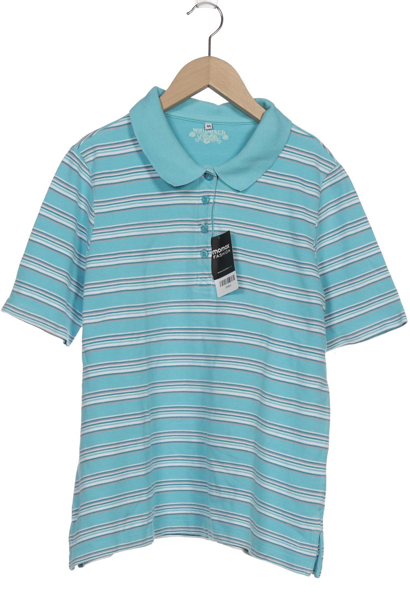 

Walbusch Damen Poloshirt, hellblau, Gr. 44