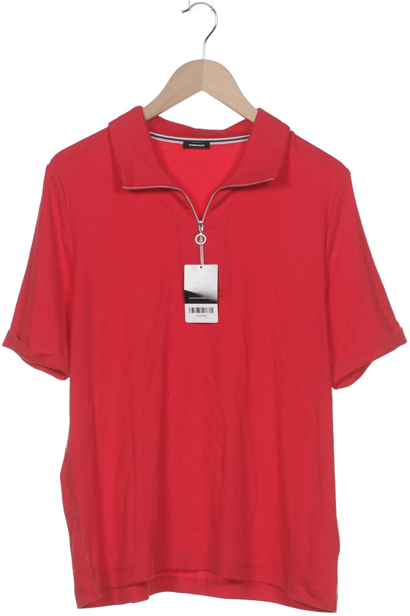 

Walbusch Damen Poloshirt, rot, Gr. 48