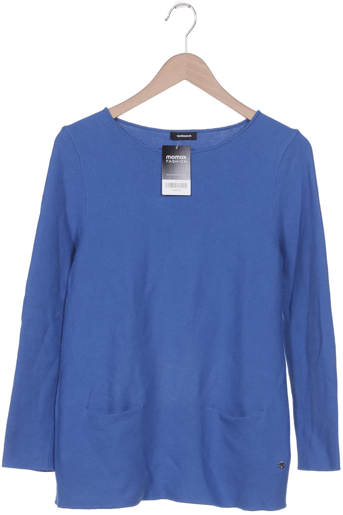

Walbusch Damen Pullover, blau, Gr. 38