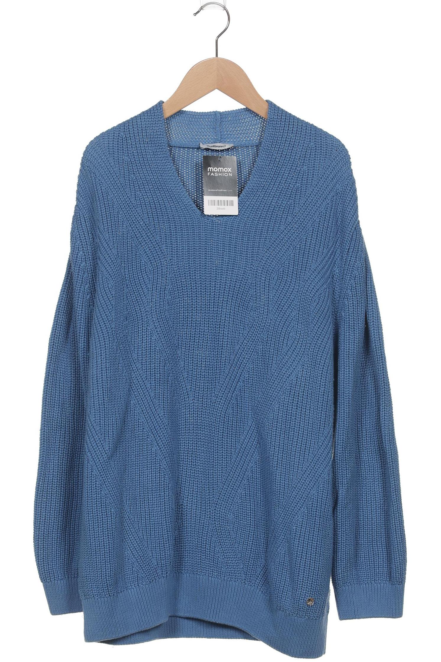 

Walbusch Damen Pullover, blau, Gr. 48