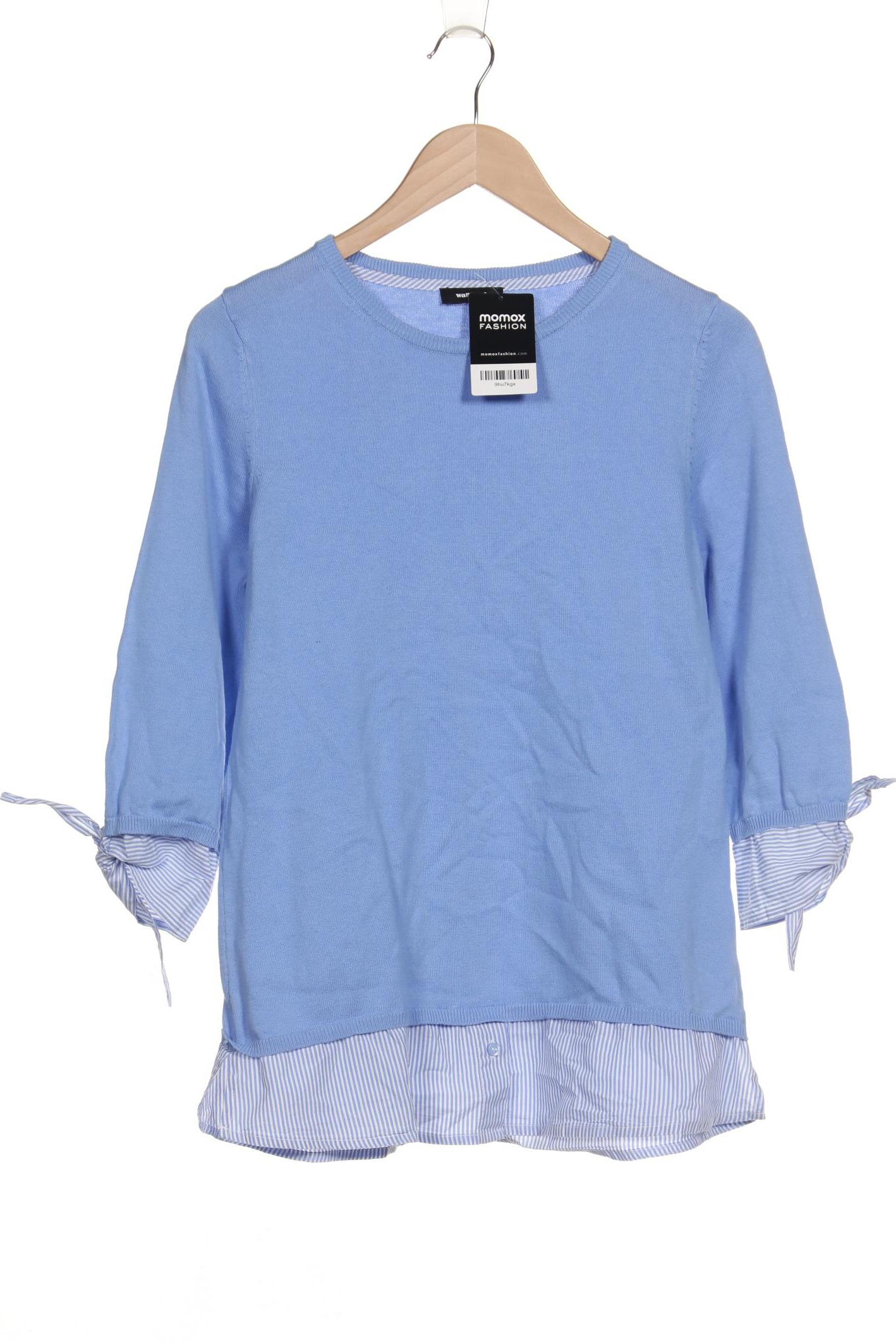 

Walbusch Damen Pullover, blau, Gr. 38