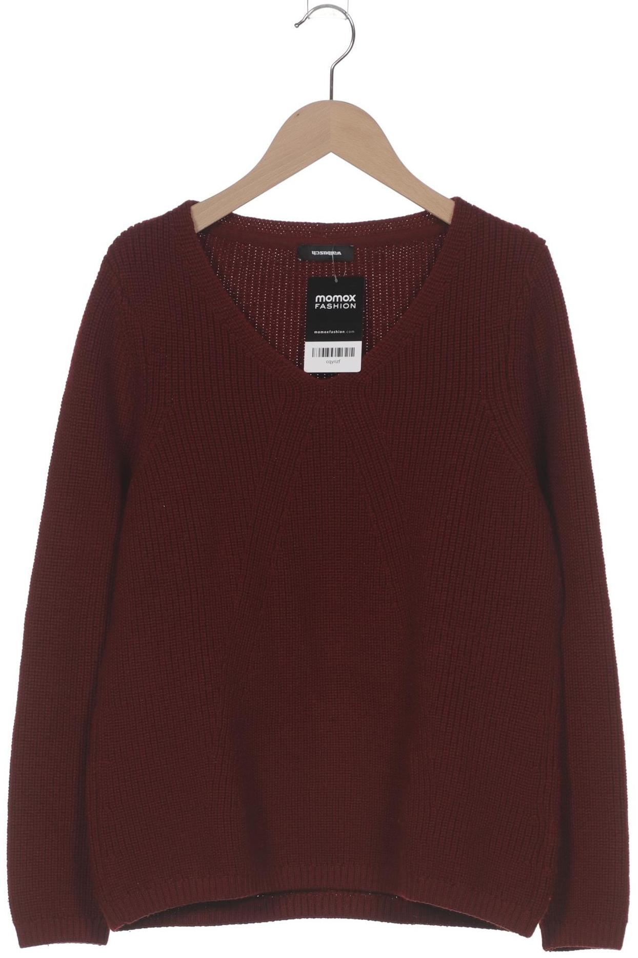 

Walbusch Damen Pullover, bordeaux, Gr. 38