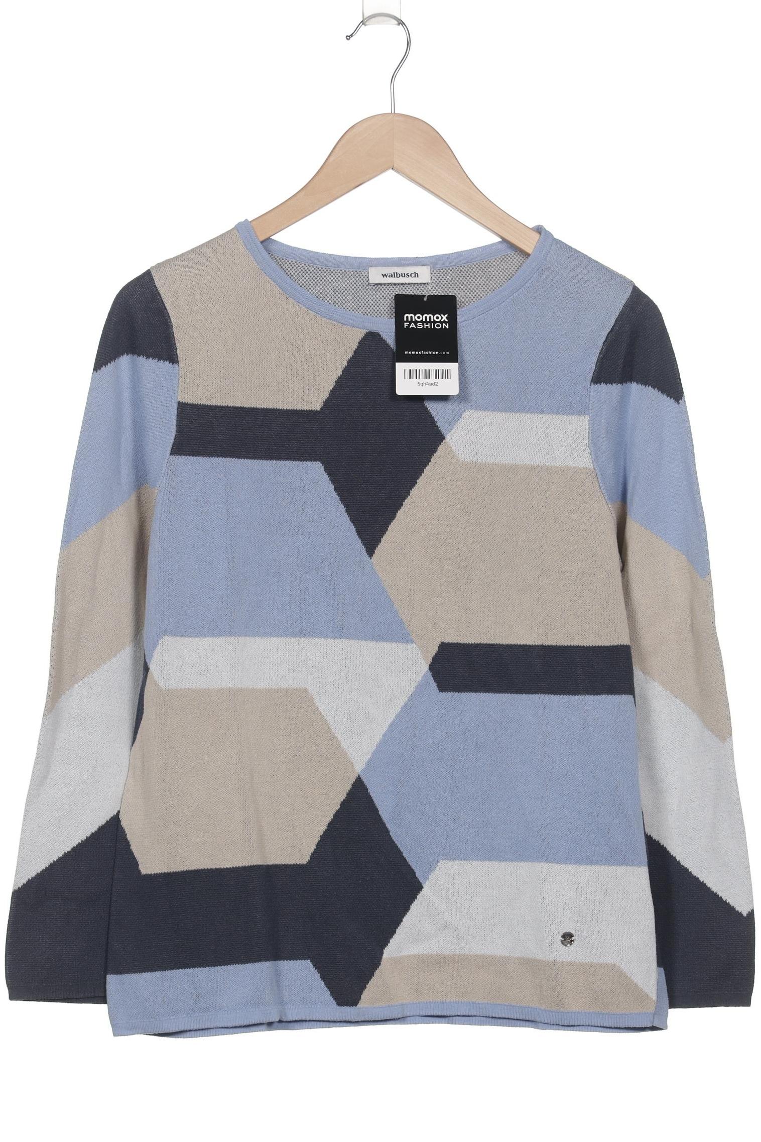 

Walbusch Damen Pullover, blau, Gr. 38